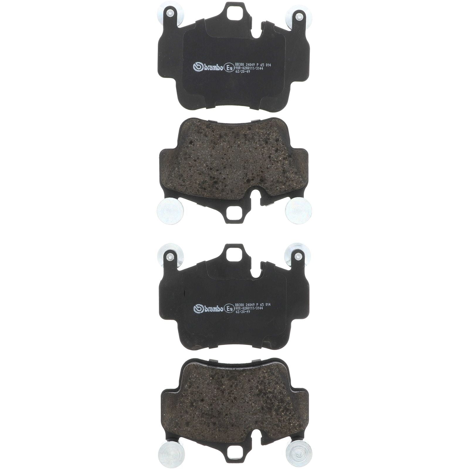 Задние тормозные колодки с низким содержанием металла Brembo PRIME P65014