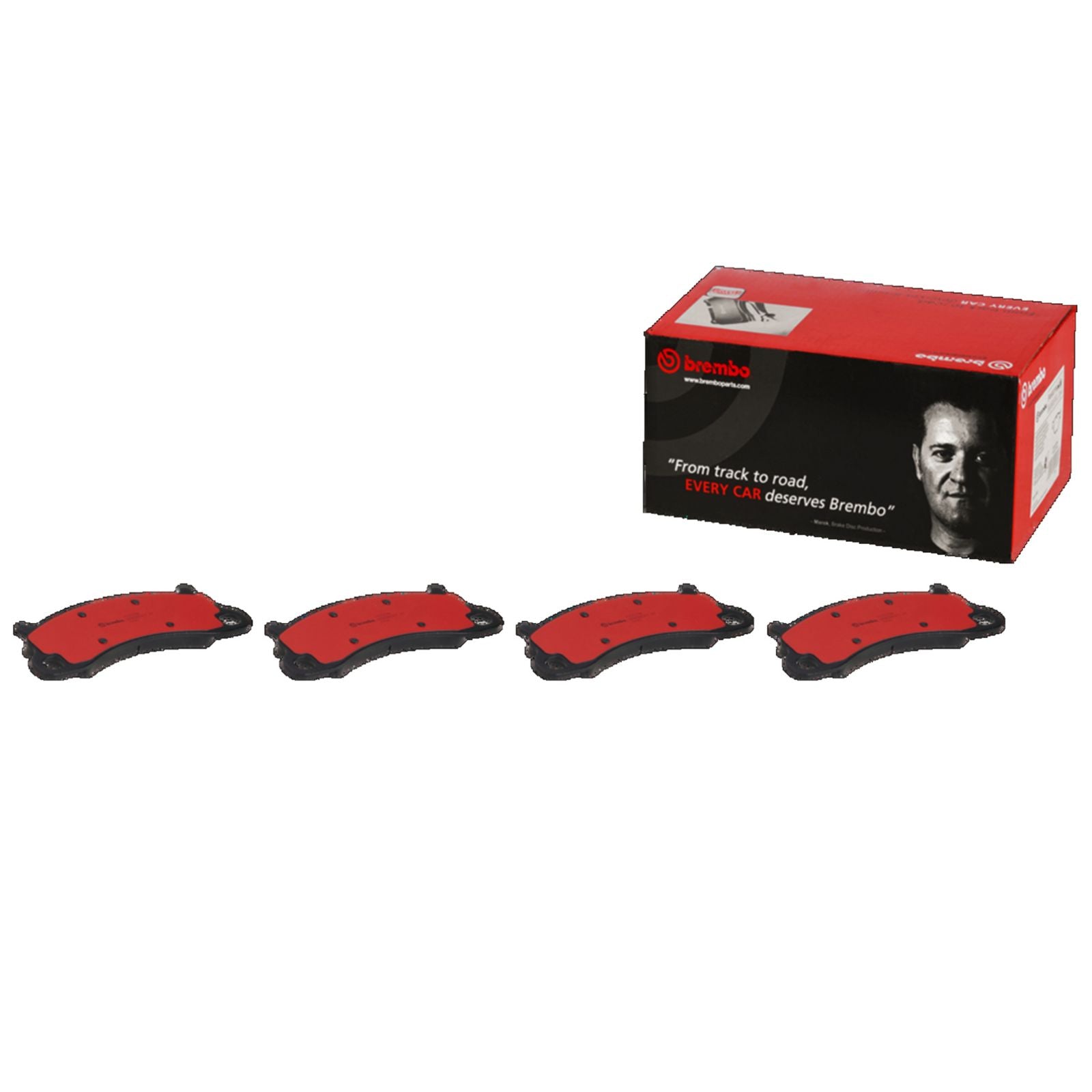 Керамические передние тормозные колодки Brembo PRIME P65025N