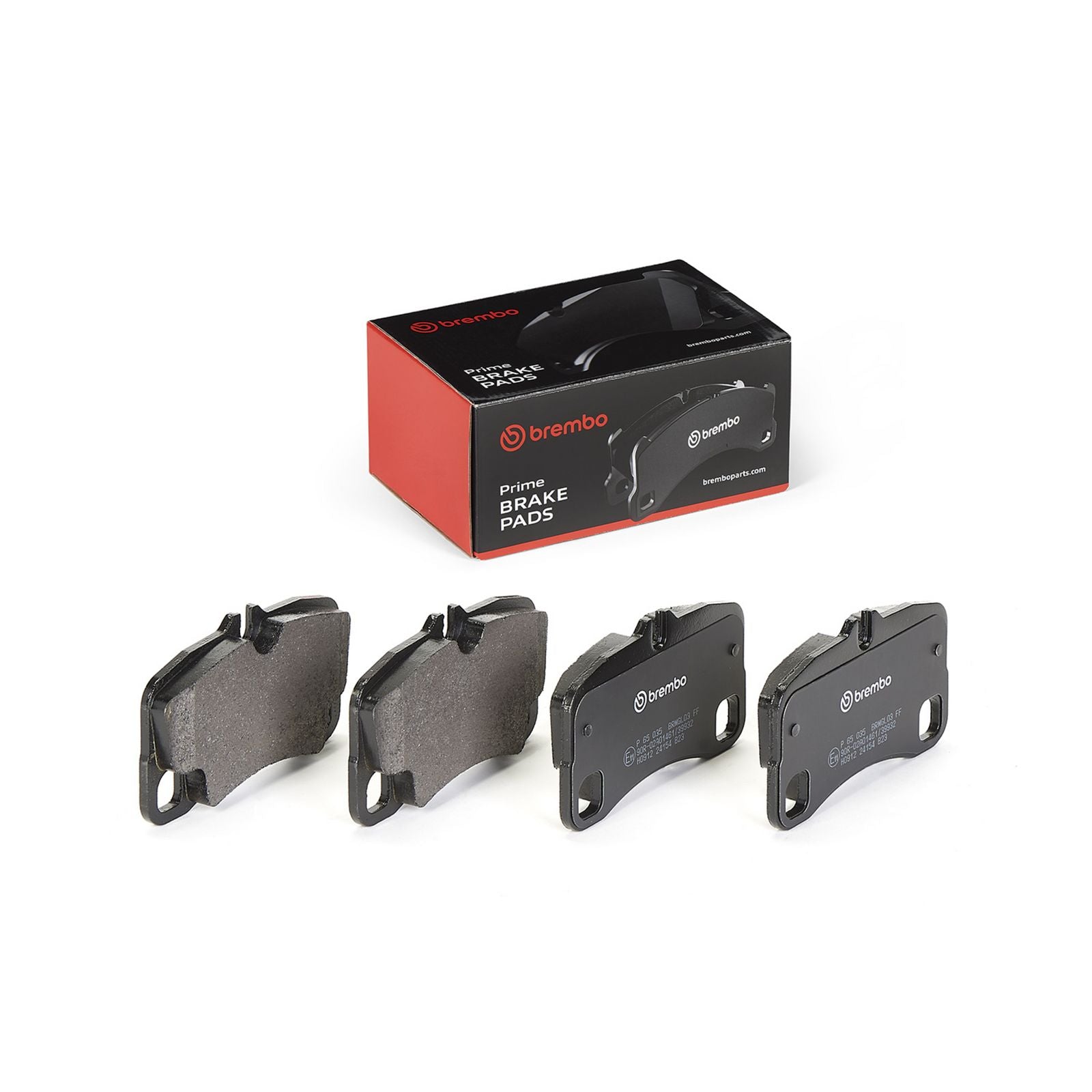 Задние тормозные колодки с низким содержанием металла Brembo PRIME P65035