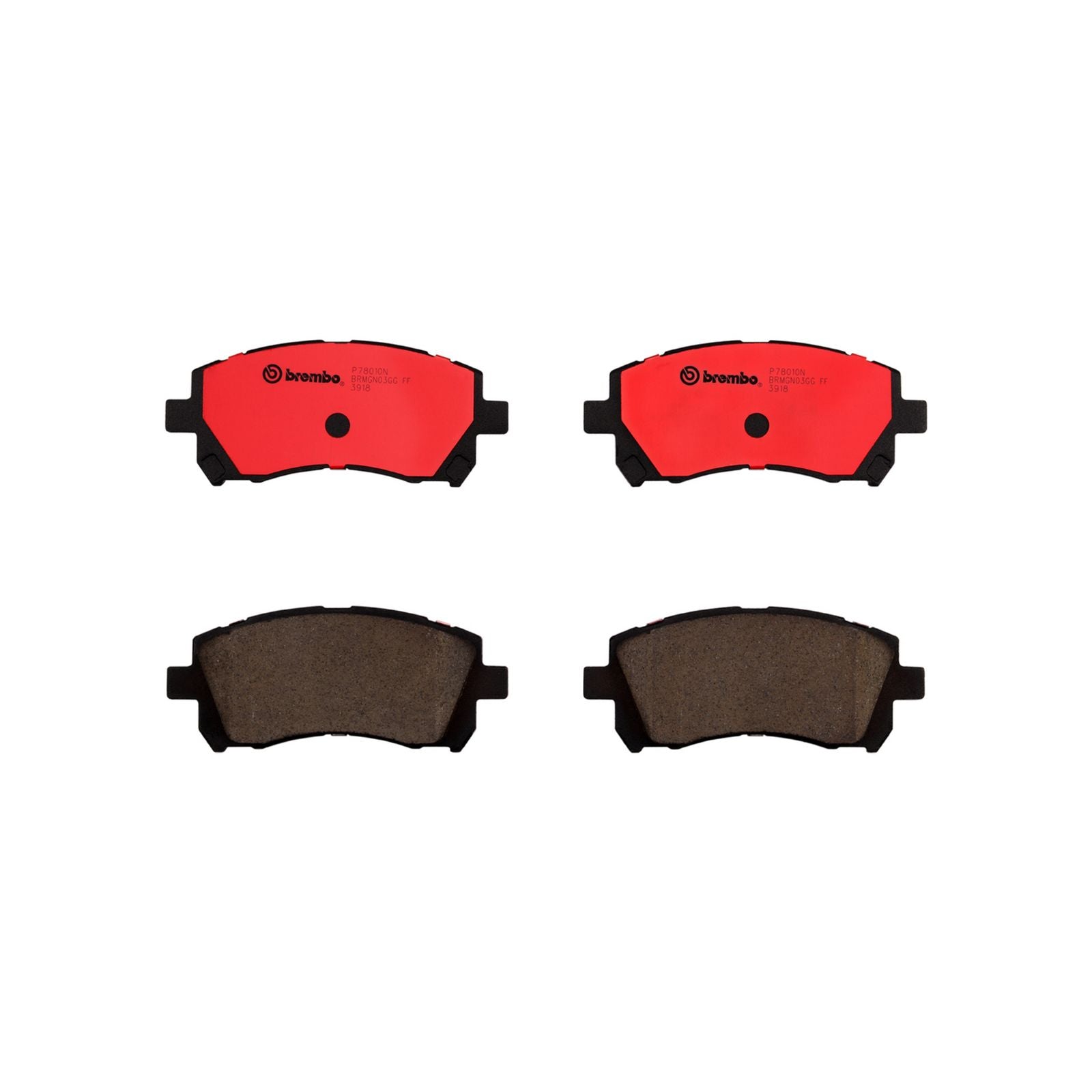 Керамические передние тормозные колодки Brembo PRIME P78010N