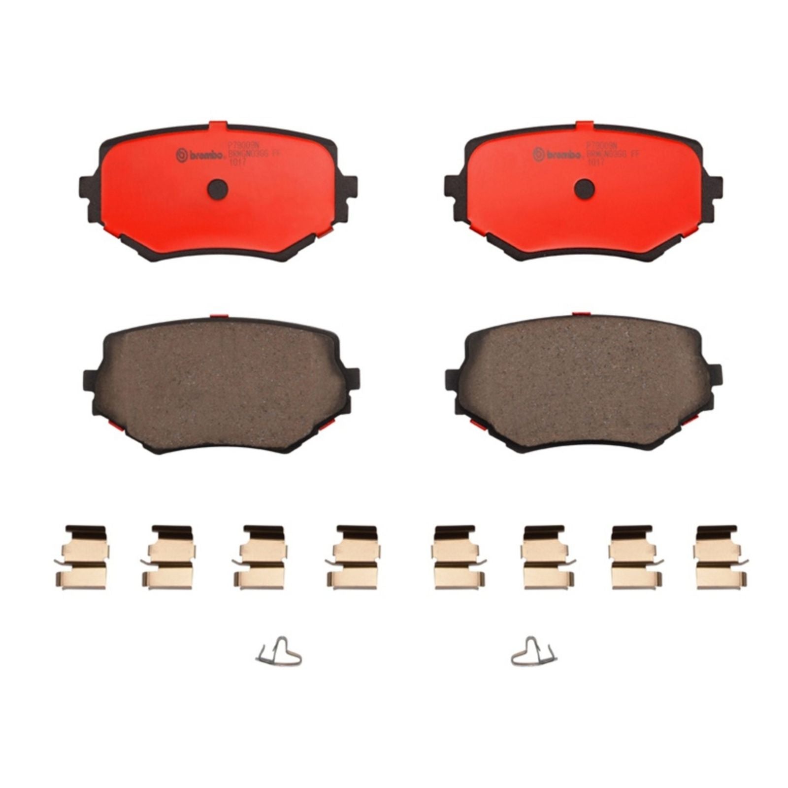Керамические передние тормозные колодки Brembo PRIME P79009N