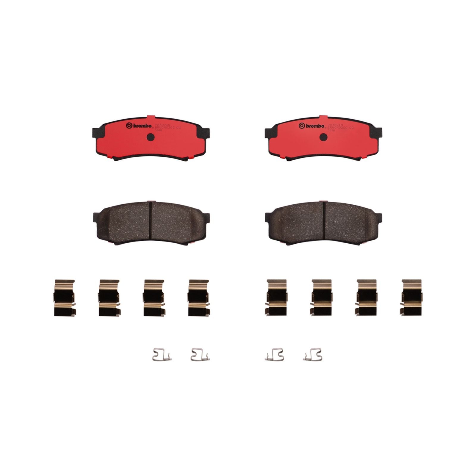 Керамические задние тормозные колодки Brembo PRIME P83024N