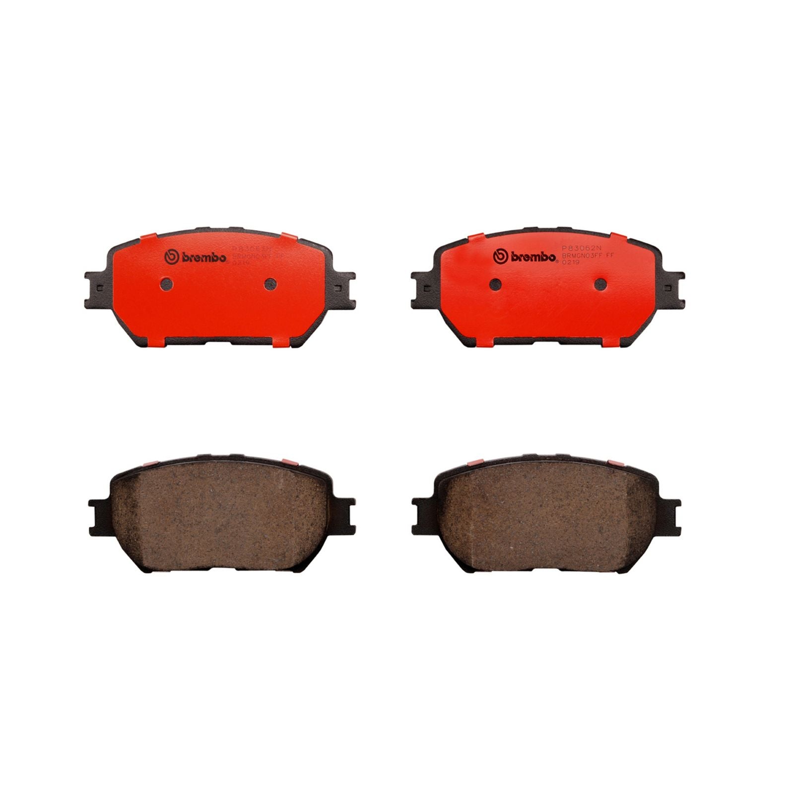 Керамические передние тормозные колодки Brembo PRIME P83062N