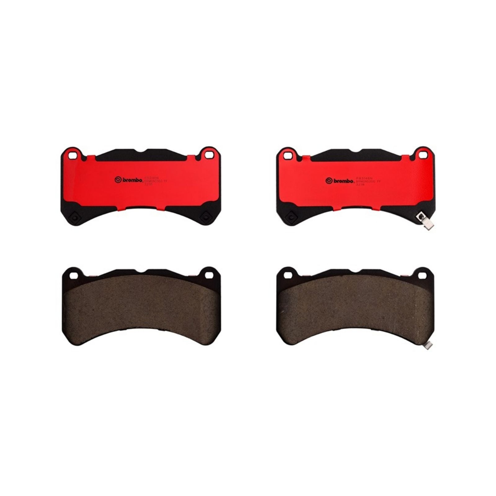 Керамические передние тормозные колодки Brembo PRIME P83146N