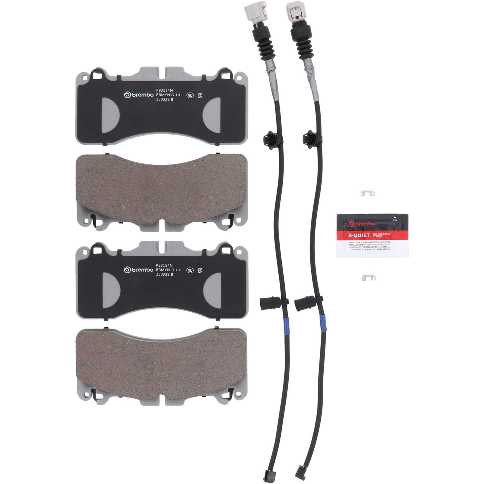 Керамические передние тормозные колодки Brembo PRIME P83154N