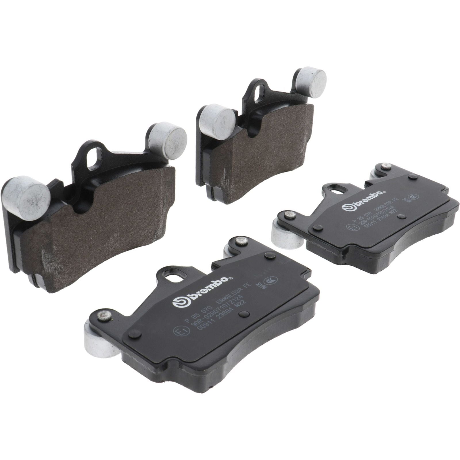 Задние тормозные колодки с низким содержанием металла Brembo PRIME P85070