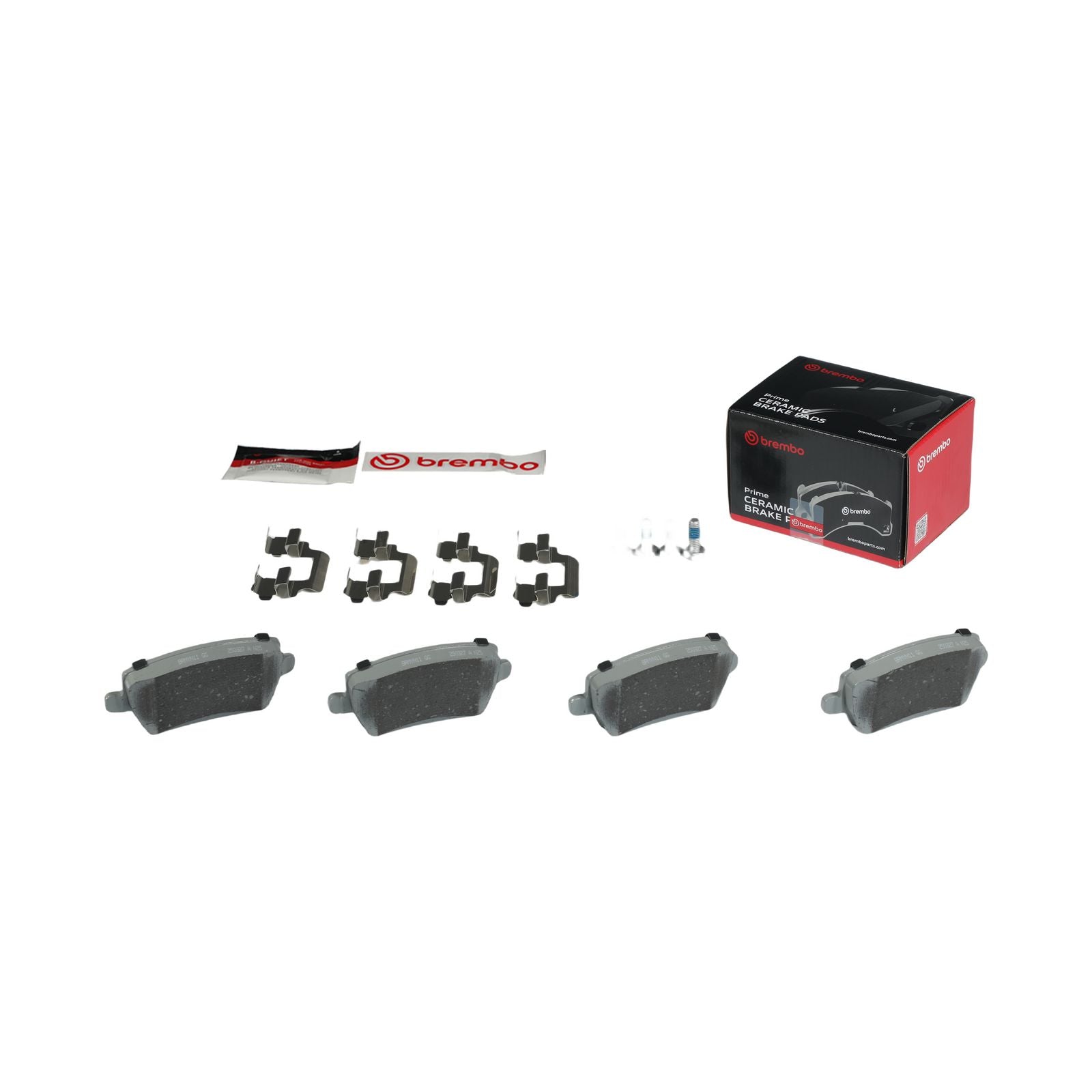 Керамические задние тормозные колодки Brembo PRIME P85073N