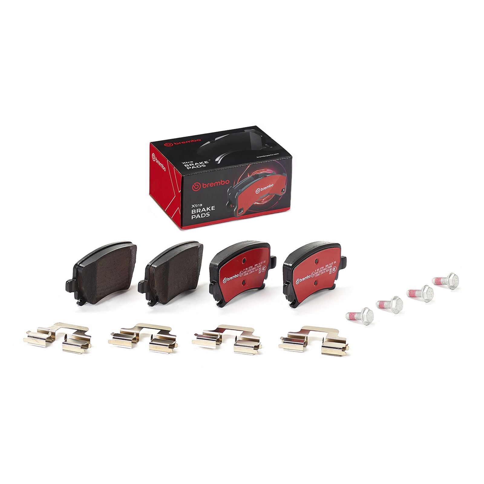 Задние тормозные колодки с низким содержанием металла Brembo XTRA P85073X