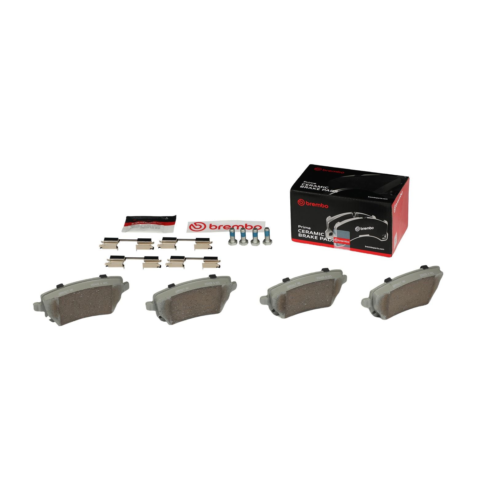 Керамические задние тормозные колодки Brembo PRIME P85076N
