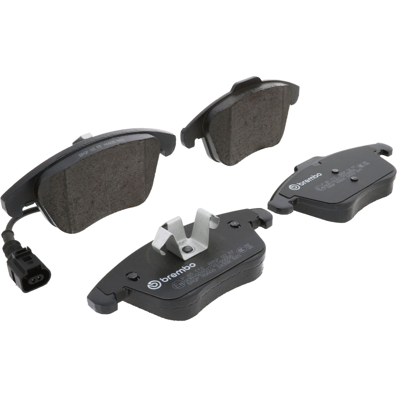Передние тормозные колодки с низким содержанием металла Brembo PRIME P85112