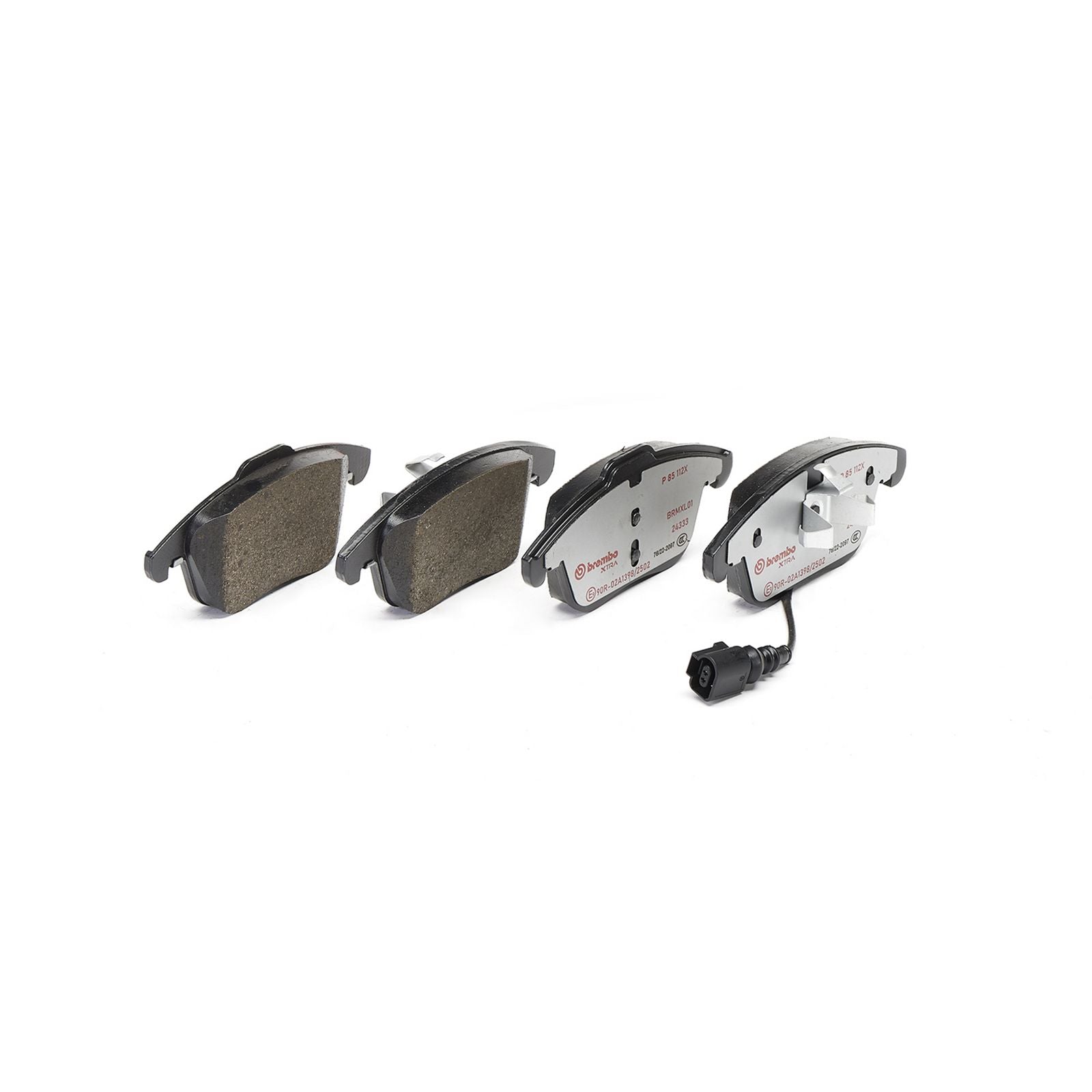 Передние тормозные колодки с низким содержанием металла Brembo XTRA P85112X