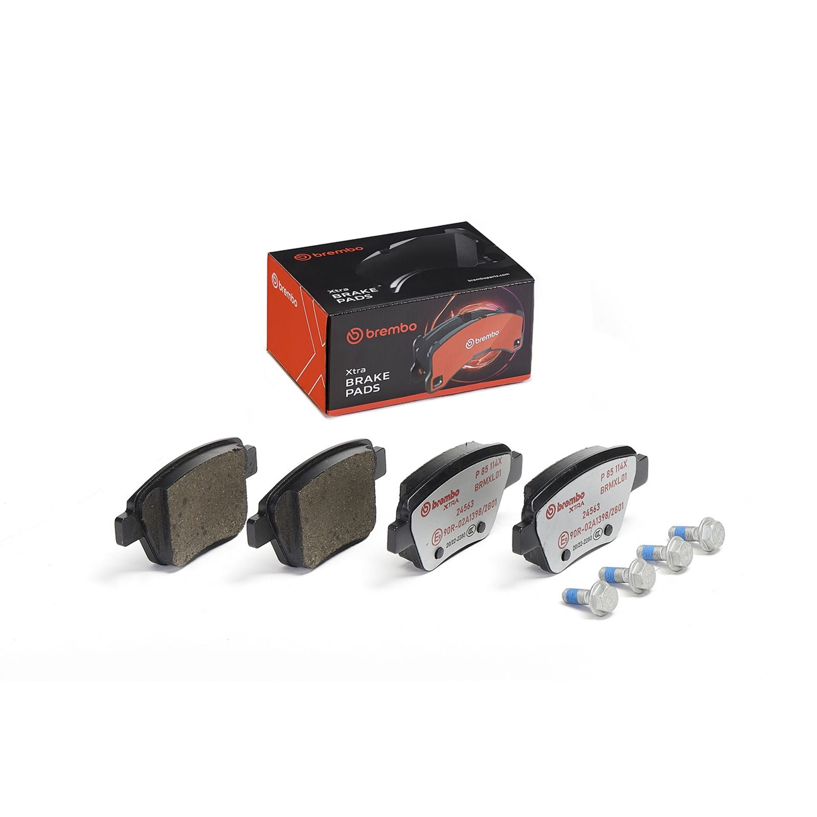 Задние тормозные колодки с низким содержанием металла Brembo XTRA P85114X