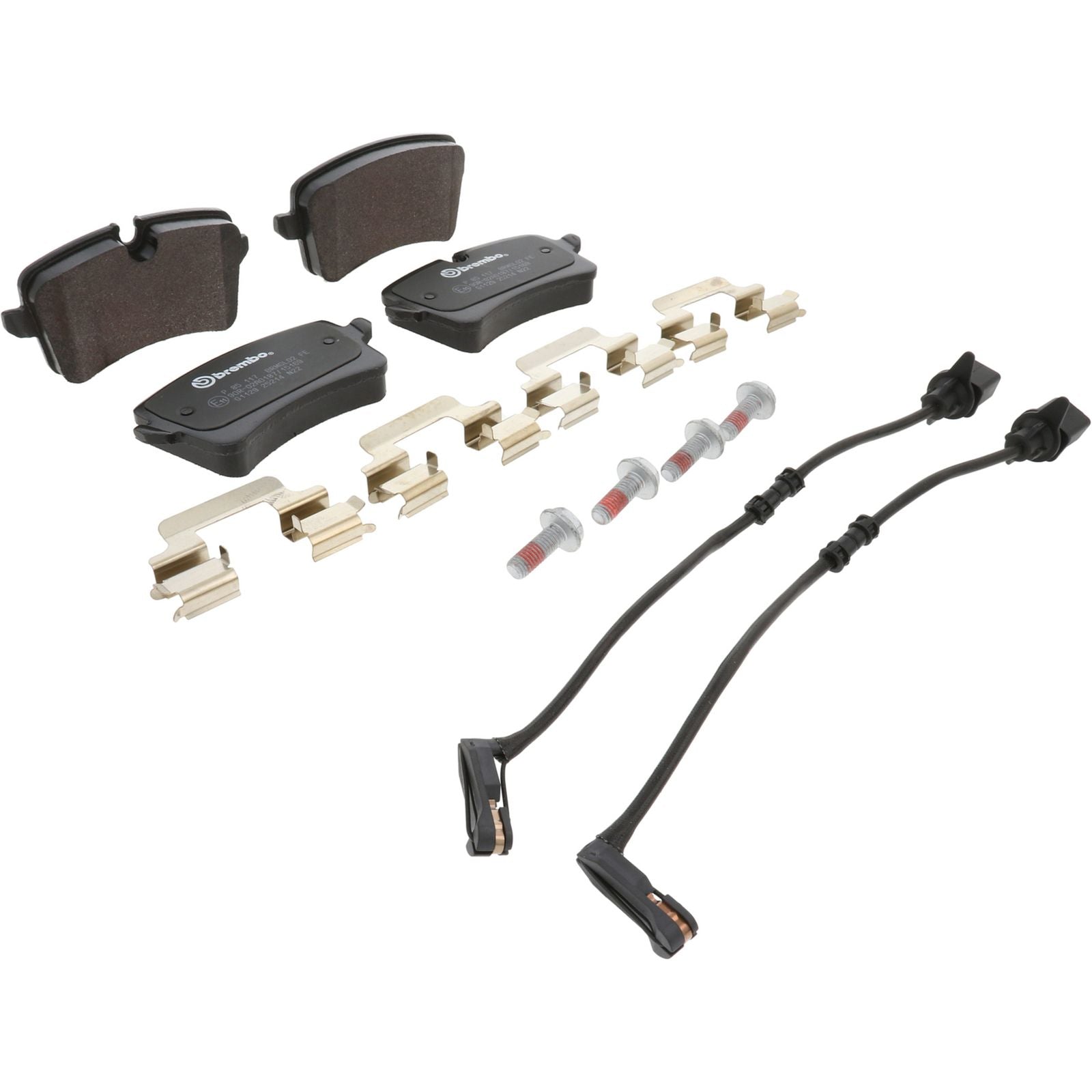 Задние тормозные колодки с низким содержанием металла Brembo PRIME P85117