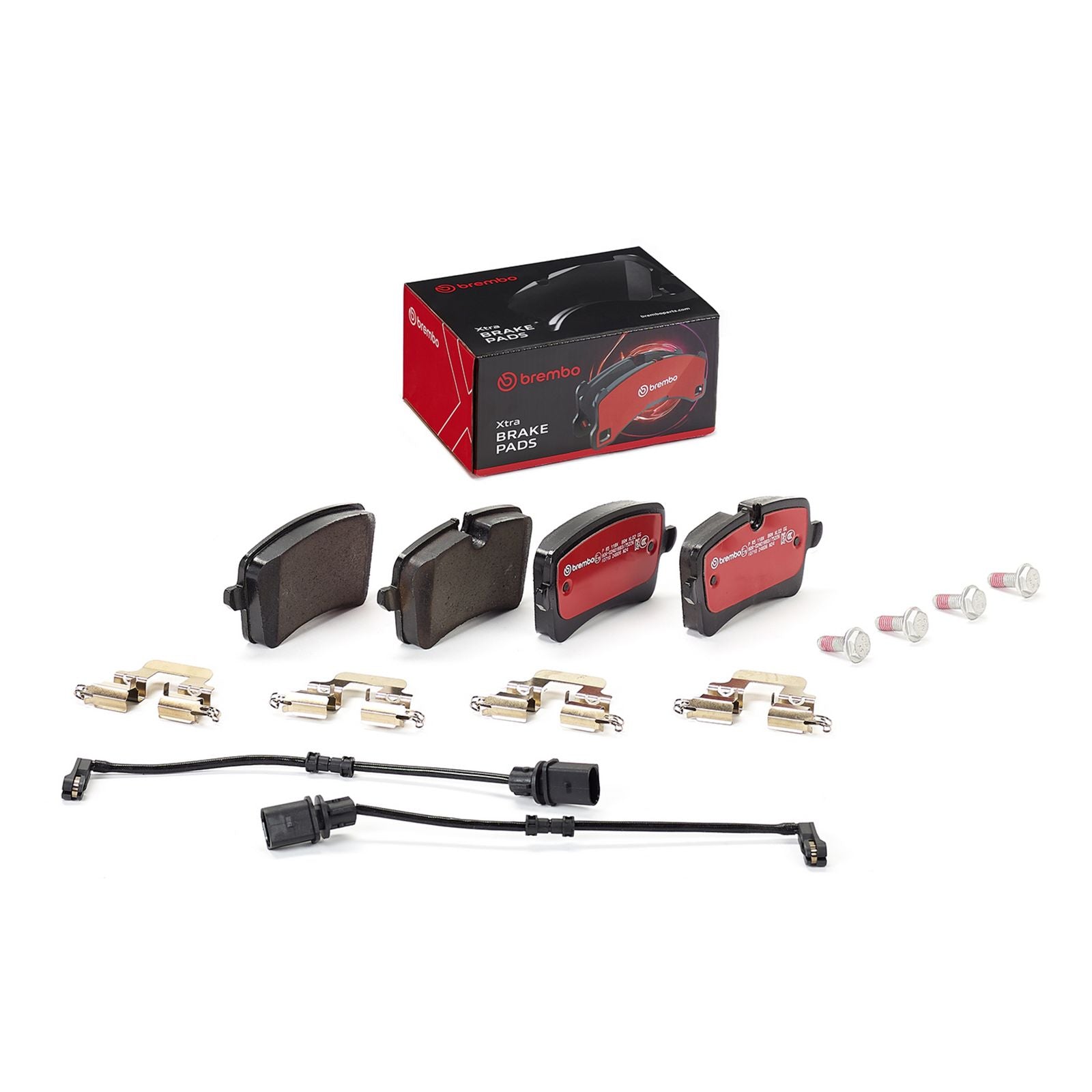 Задние тормозные колодки с низким содержанием металла Brembo XTRA P85118X
