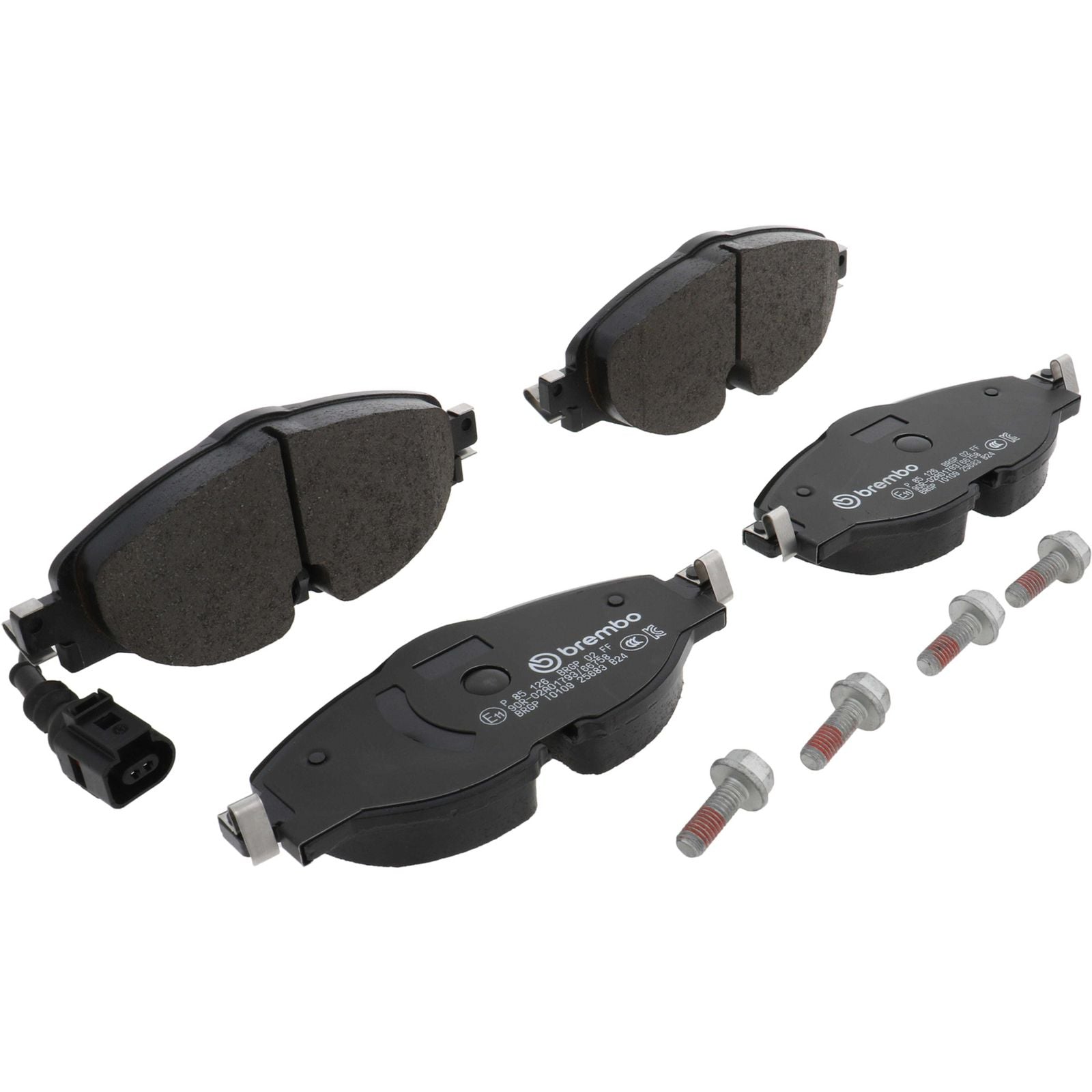 Передние тормозные колодки с низким содержанием металла Brembo PRIME P85126