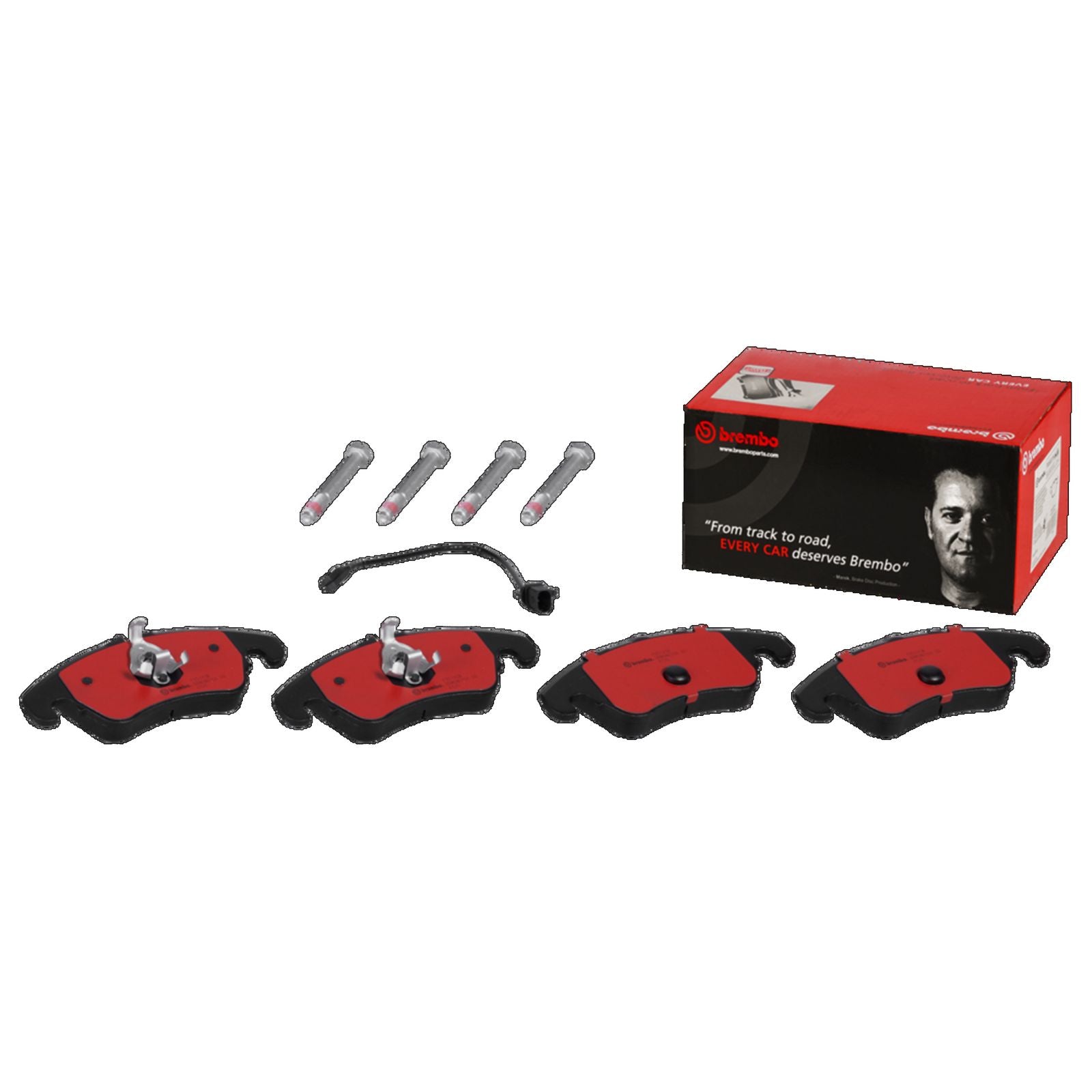 Керамические передние тормозные колодки Brembo PRIME P85145N
