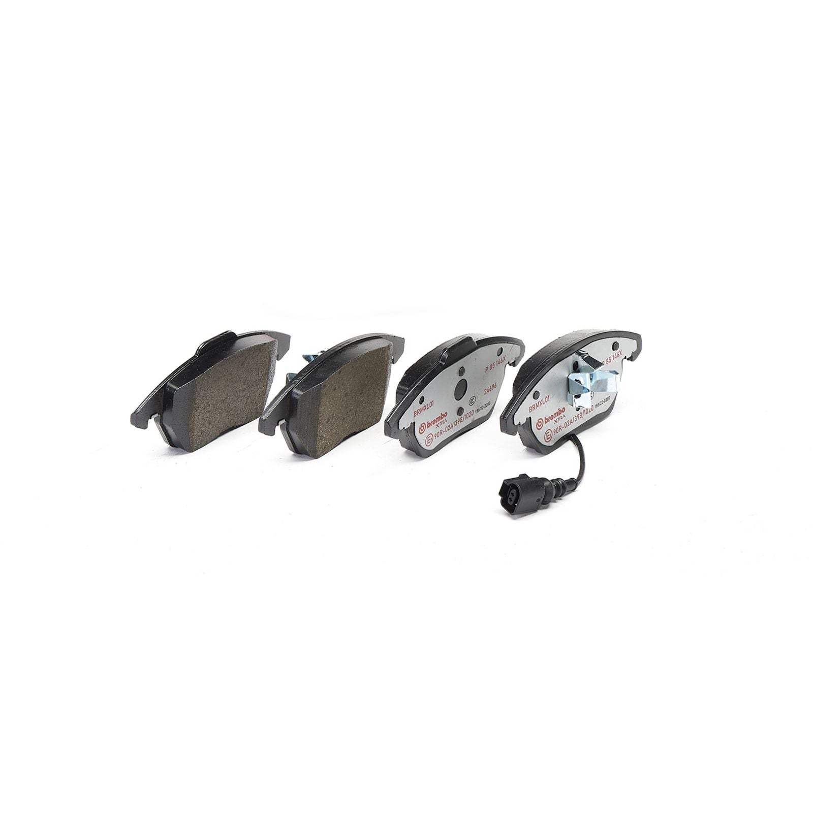 Передние тормозные колодки с низким содержанием металла Brembo XTRA P85146X
