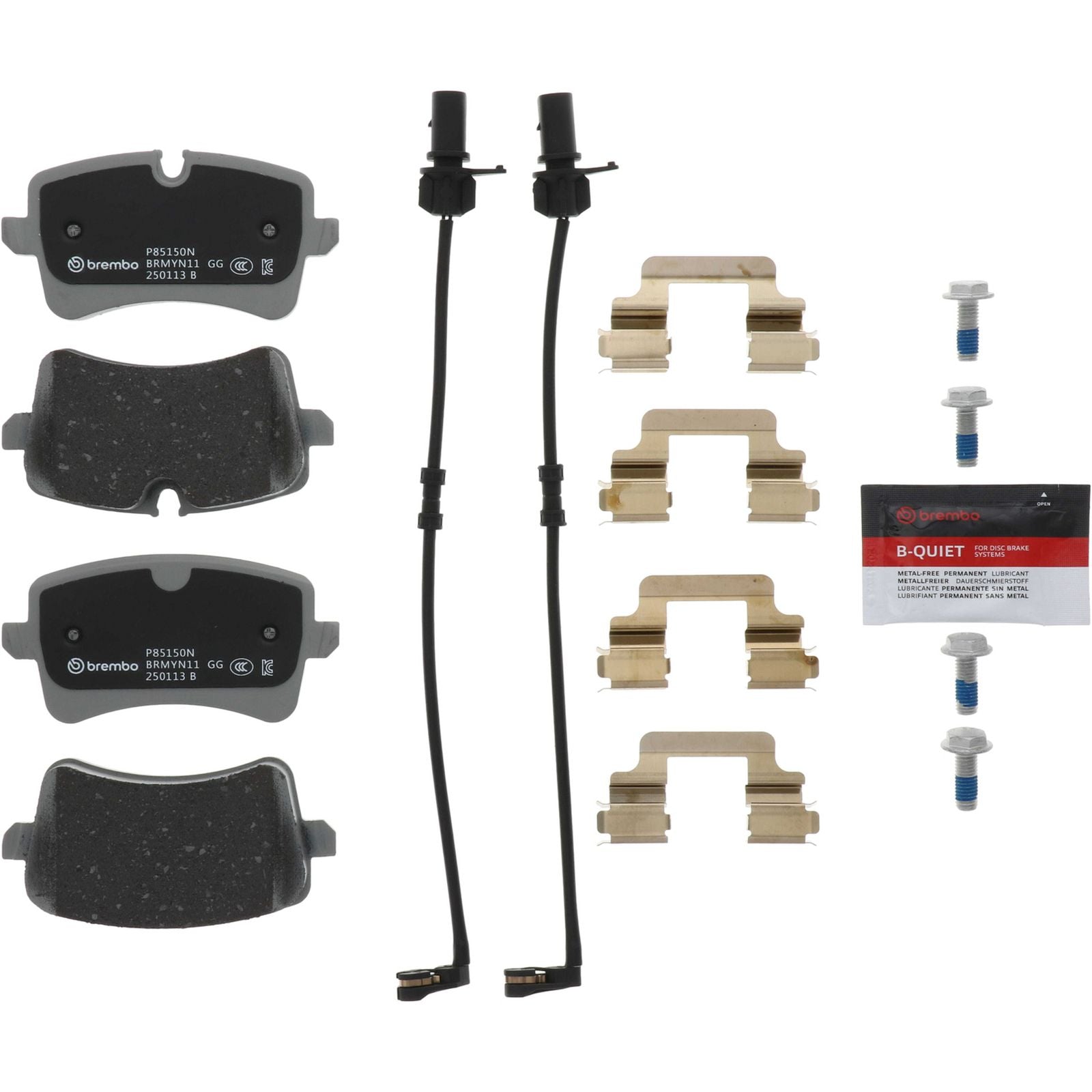 Керамические задние тормозные колодки Brembo PRIME P85150N