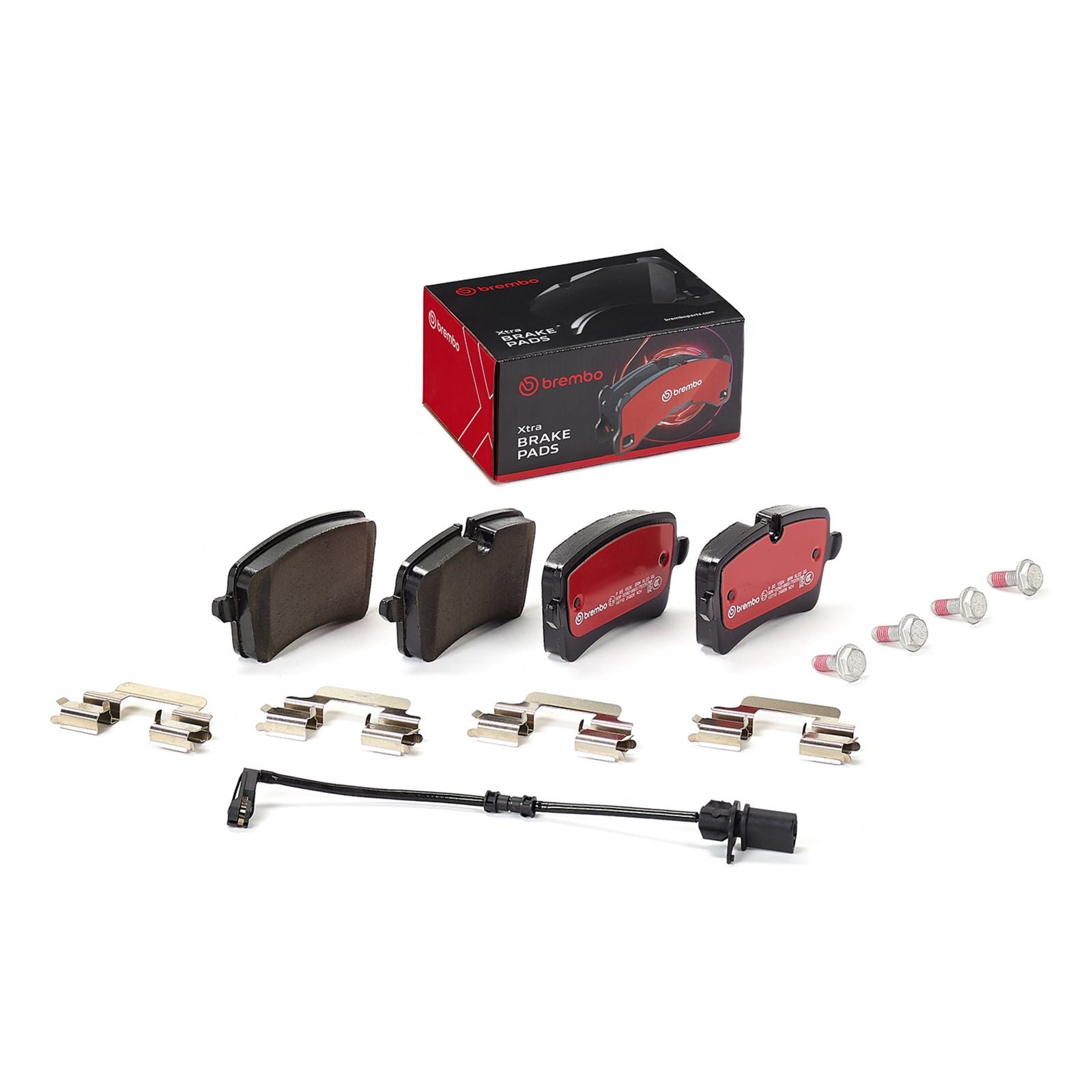 Задние тормозные колодки с низким содержанием металла Brembo XTRA P85150X