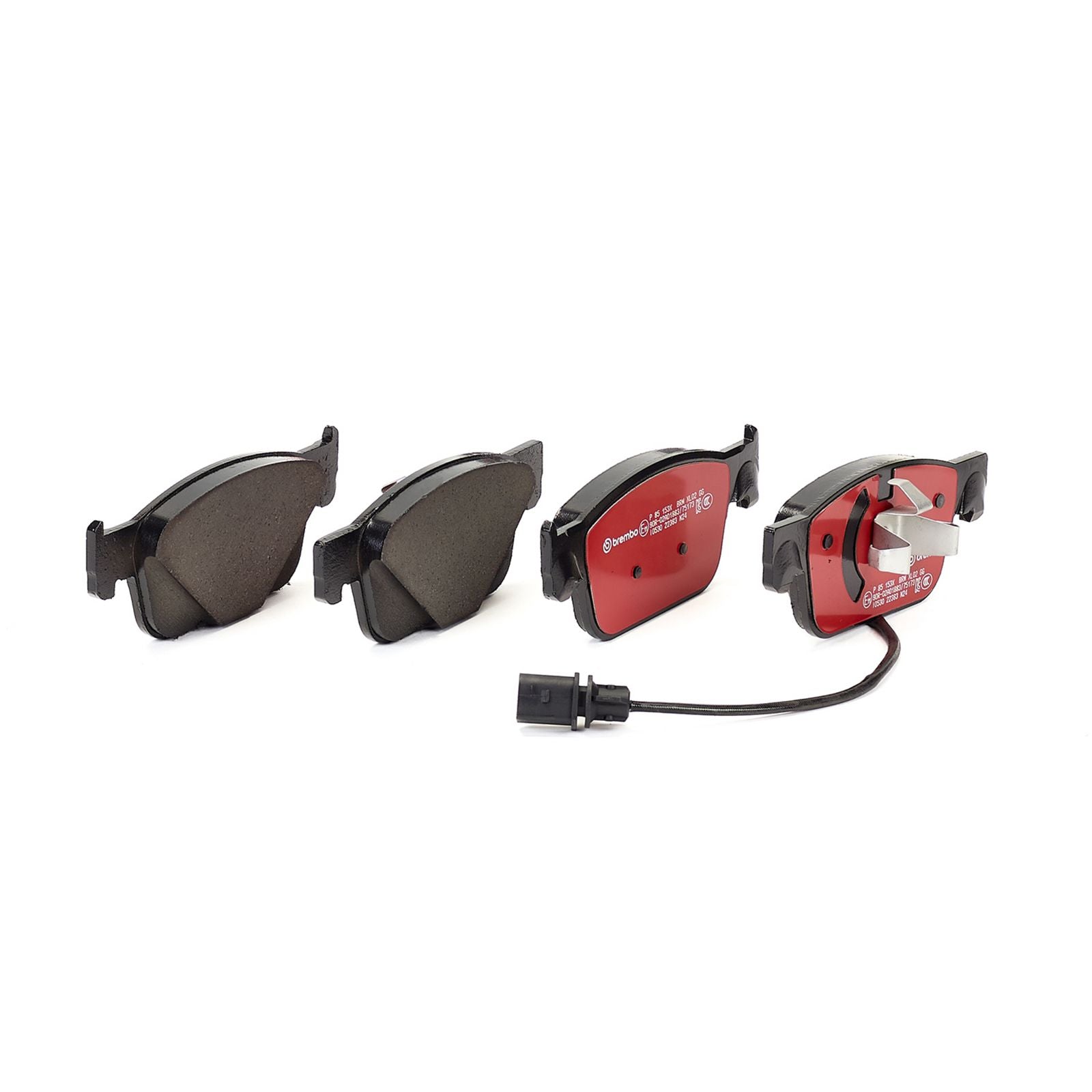 Передние тормозные колодки с низким содержанием металла Brembo XTRA P85153X