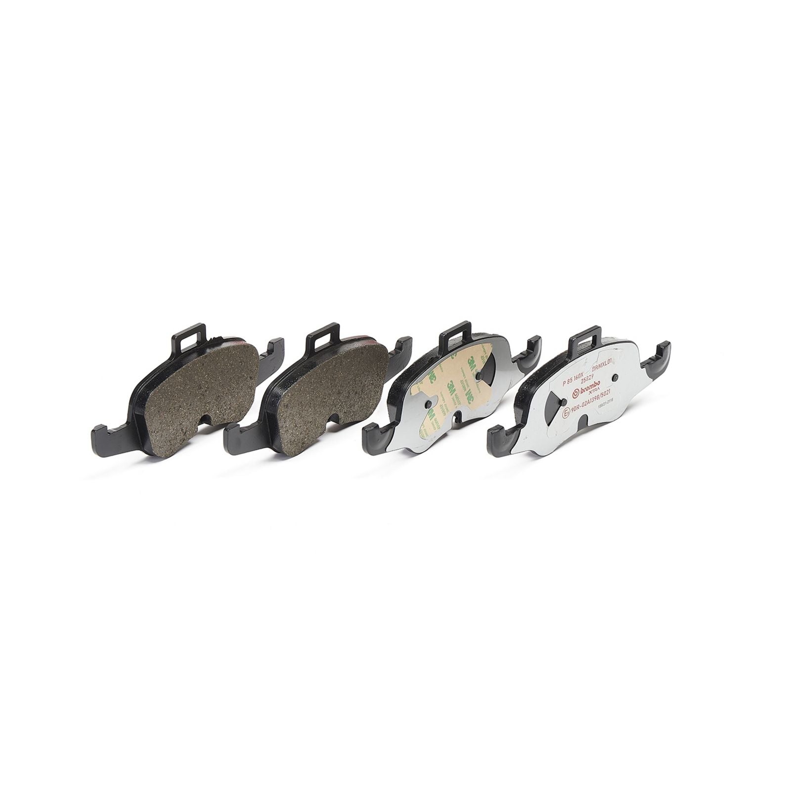 Передние тормозные колодки с низким содержанием металла Brembo XTRA P85160X