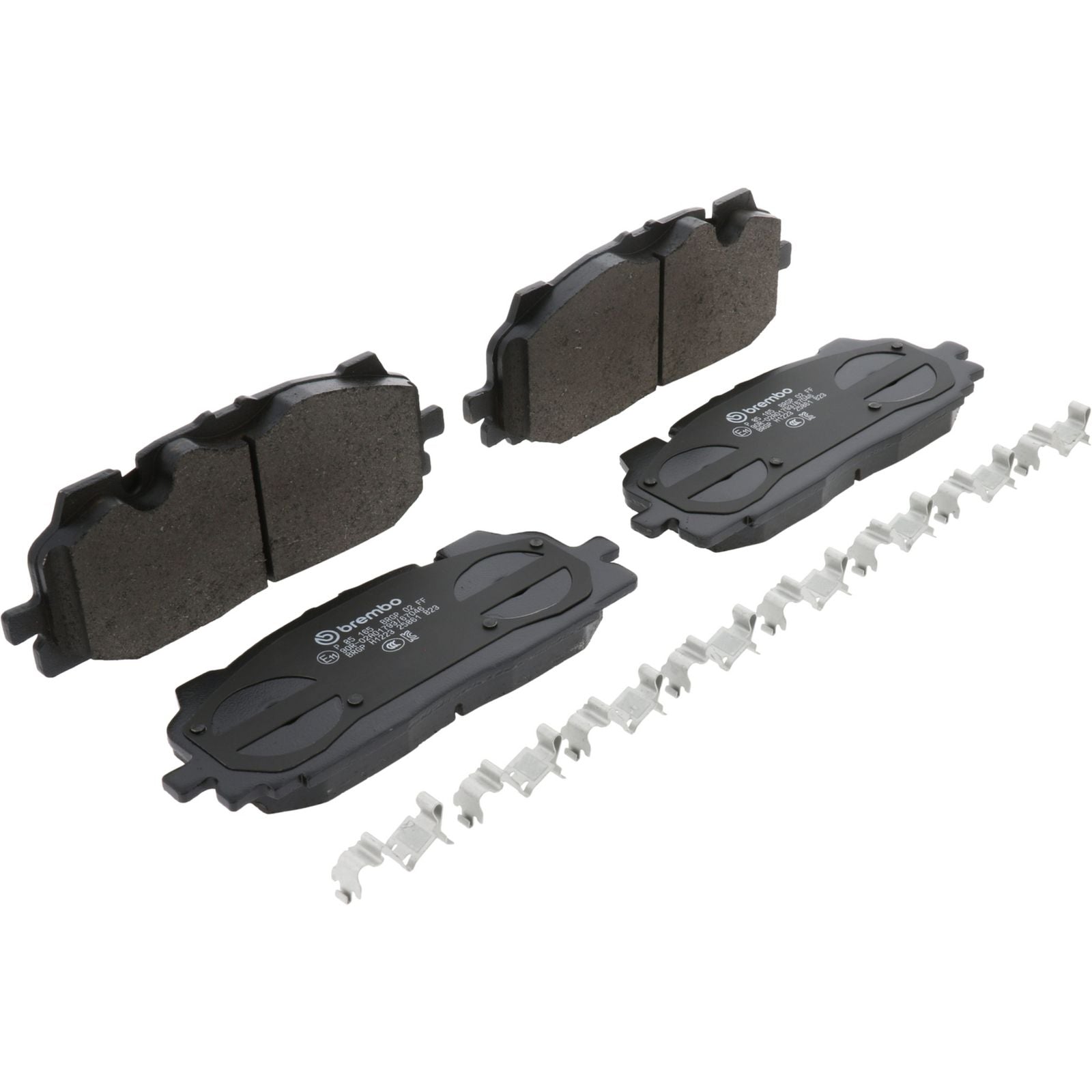 Передние тормозные колодки с низким содержанием металла Brembo PRIME P85165