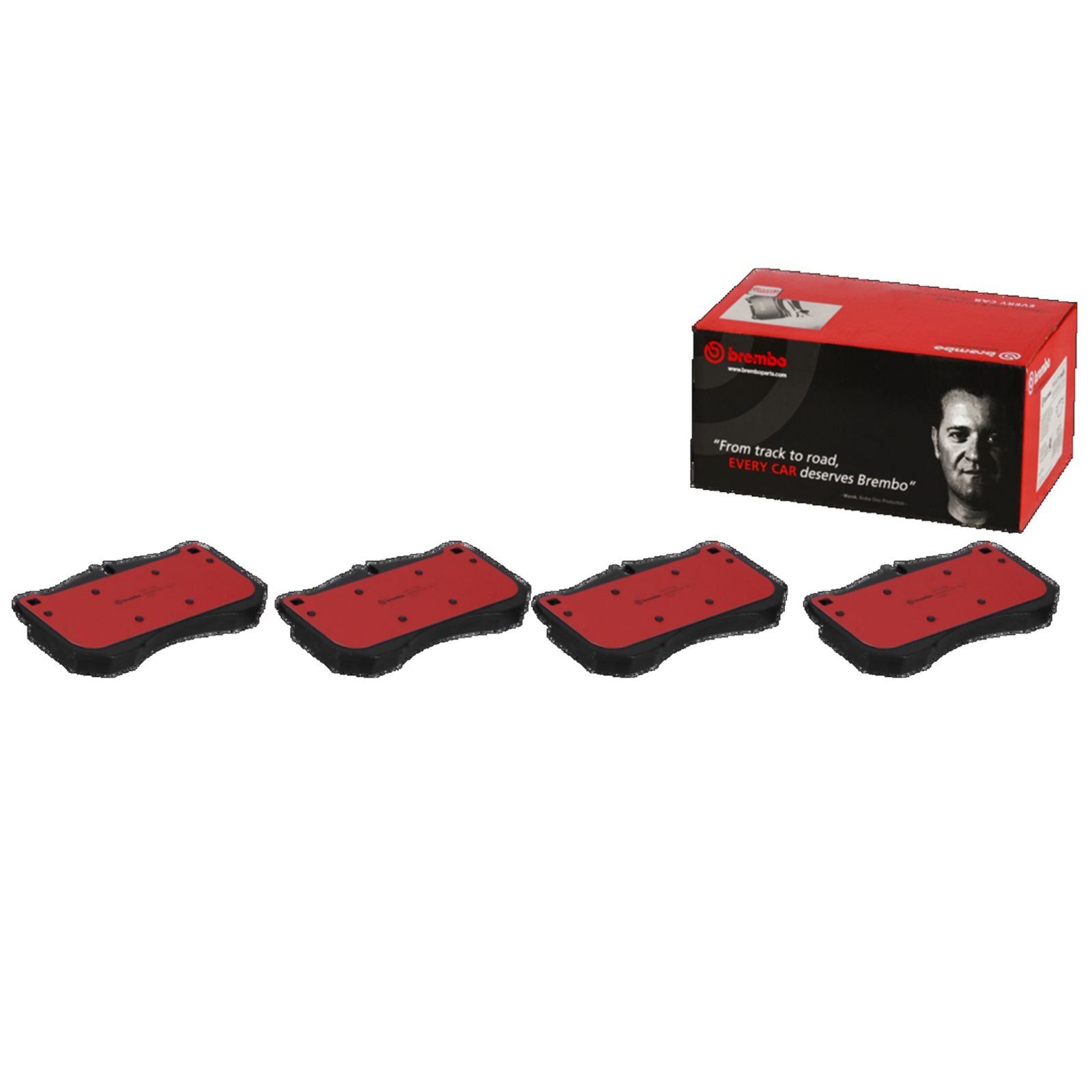 Керамические передние тормозные колодки Brembo PRIME P85175N