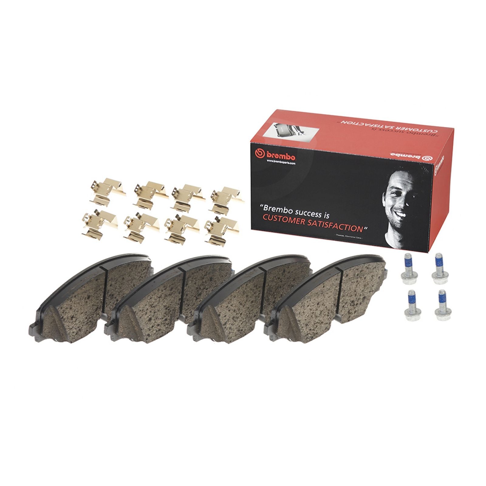 Передние тормозные колодки с низким содержанием металла Brembo PRIME P85176
