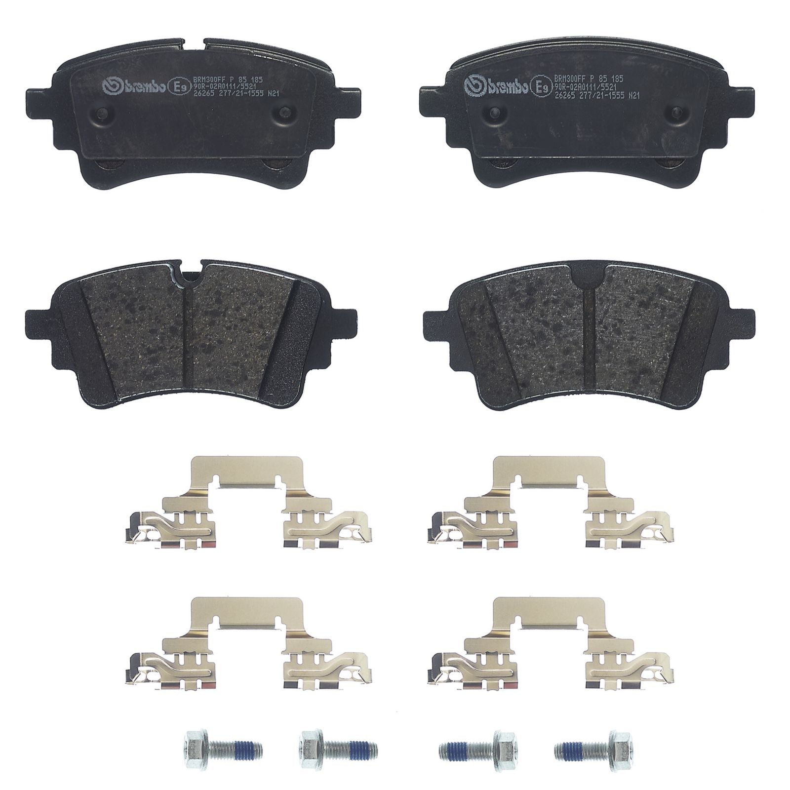 Задние тормозные колодки с низким содержанием металла Brembo PRIME P85185
