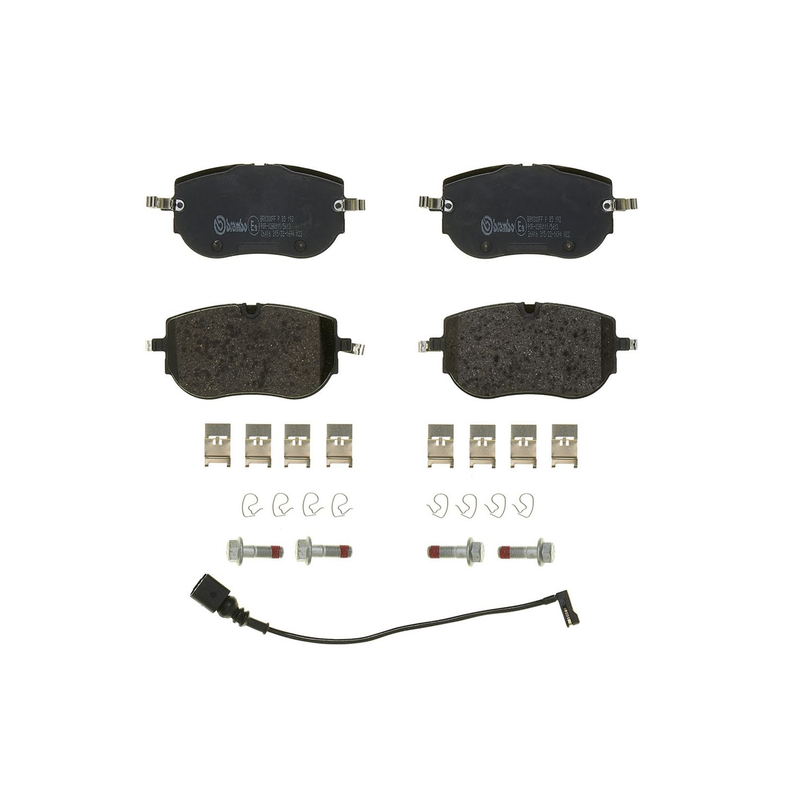 Передние тормозные колодки с низким содержанием металла Brembo PRIME P85192