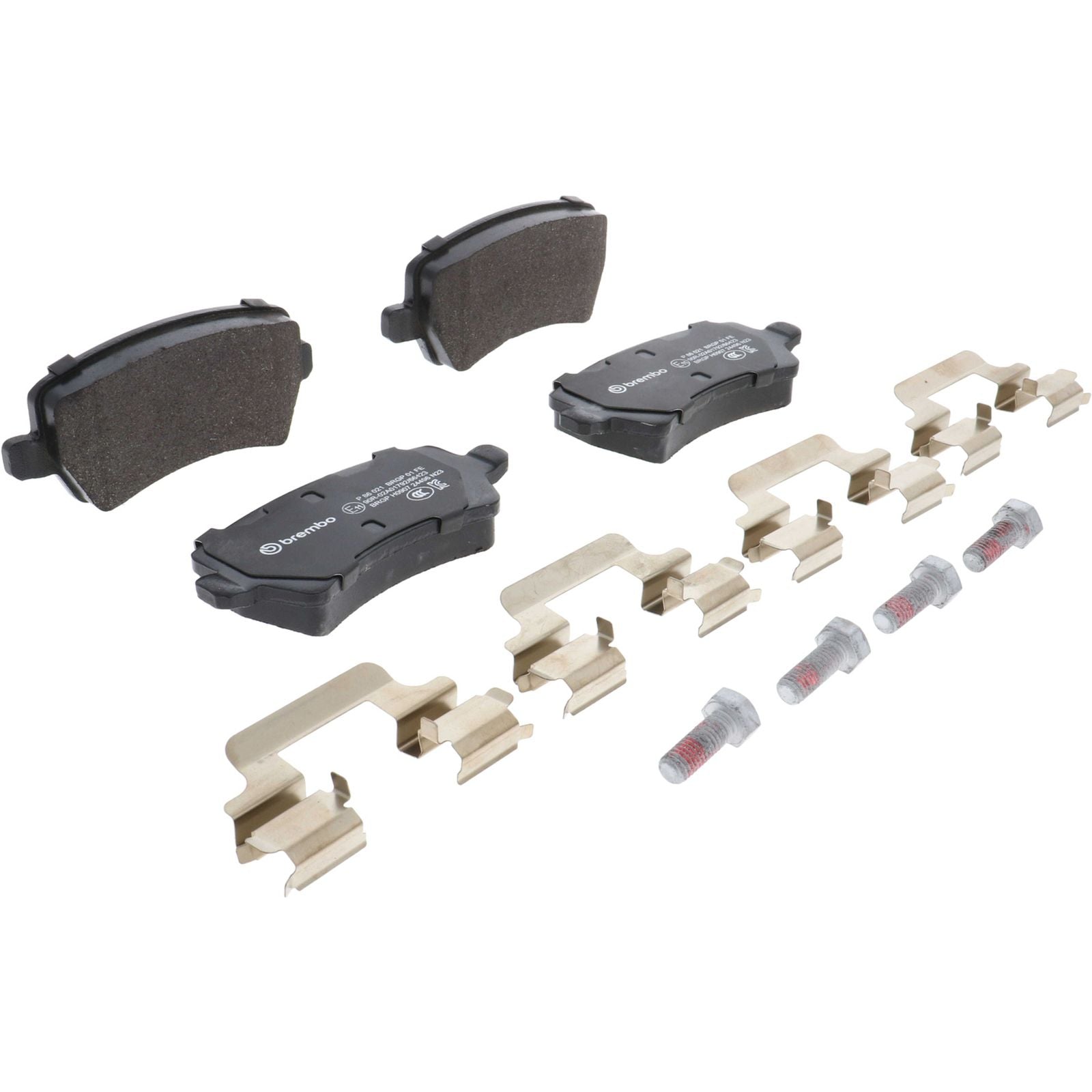 Задние тормозные колодки с низким содержанием металла Brembo PRIME P86021