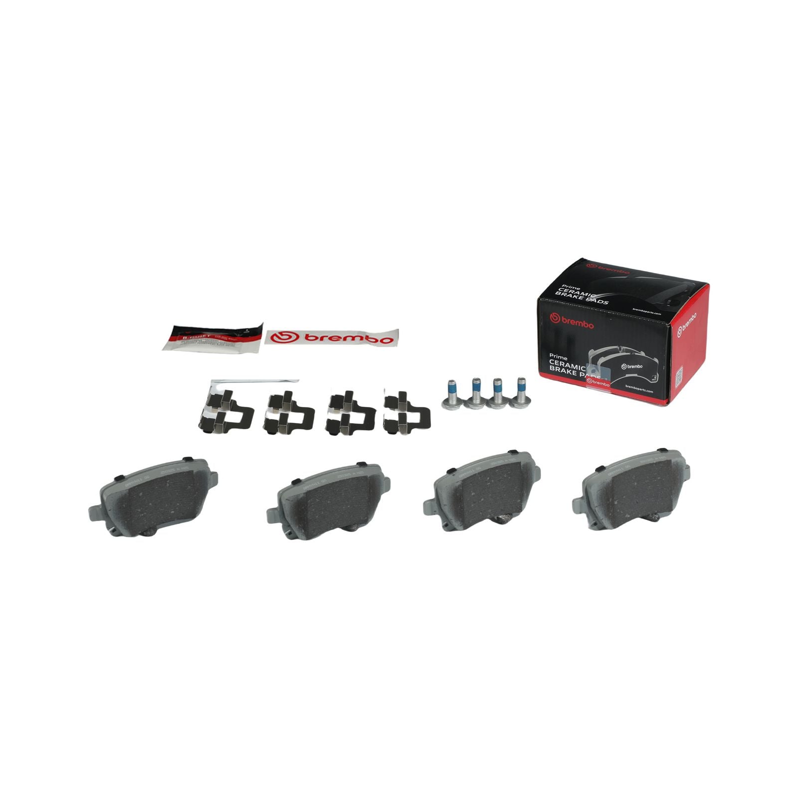 Керамические задние тормозные колодки Brembo PRIME P86021N