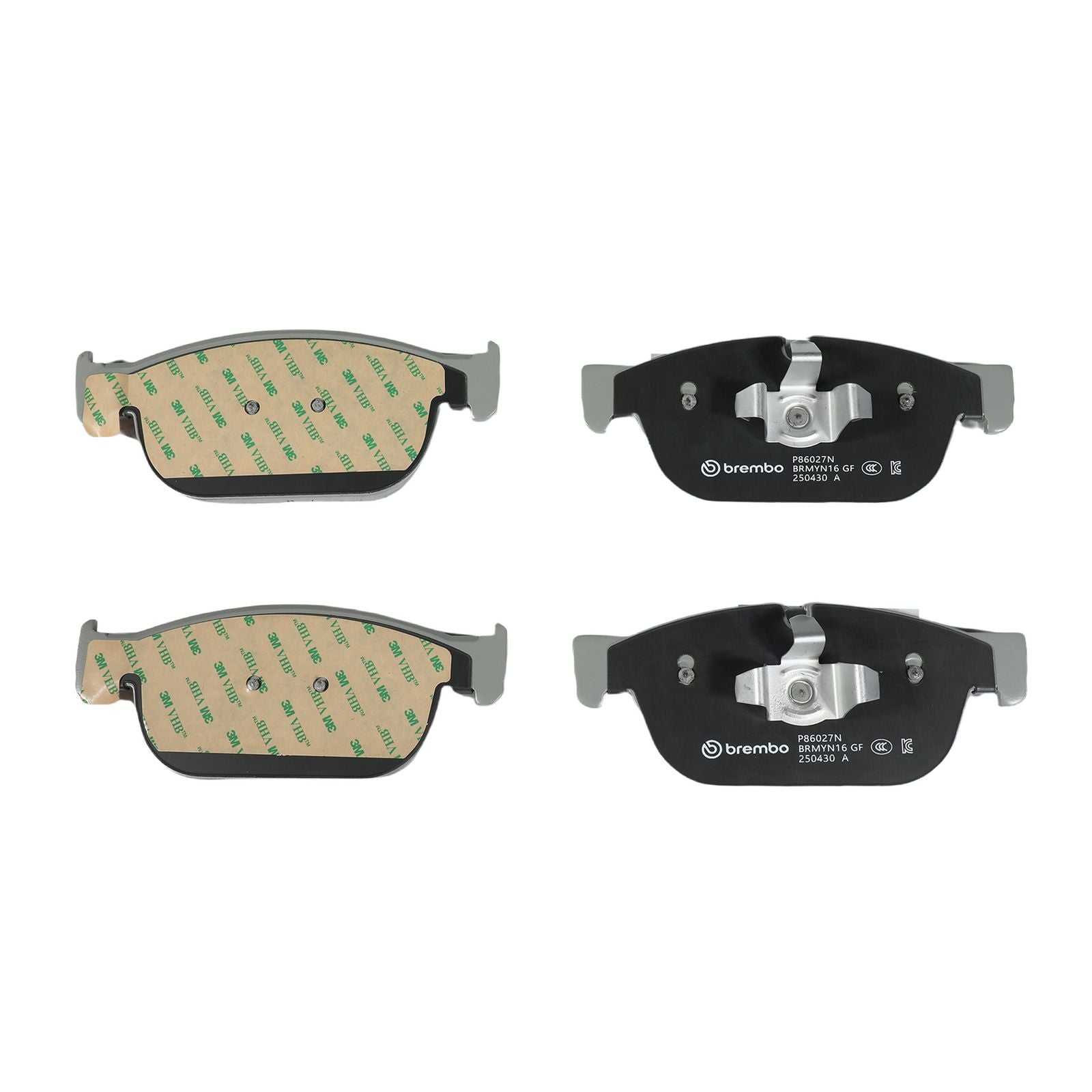 Керамические передние тормозные колодки Brembo PRIME P86027N