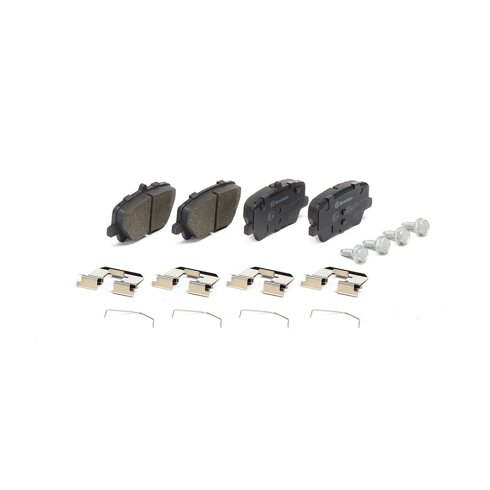 Задние тормозные колодки с низким содержанием металла Brembo PRIME P86032