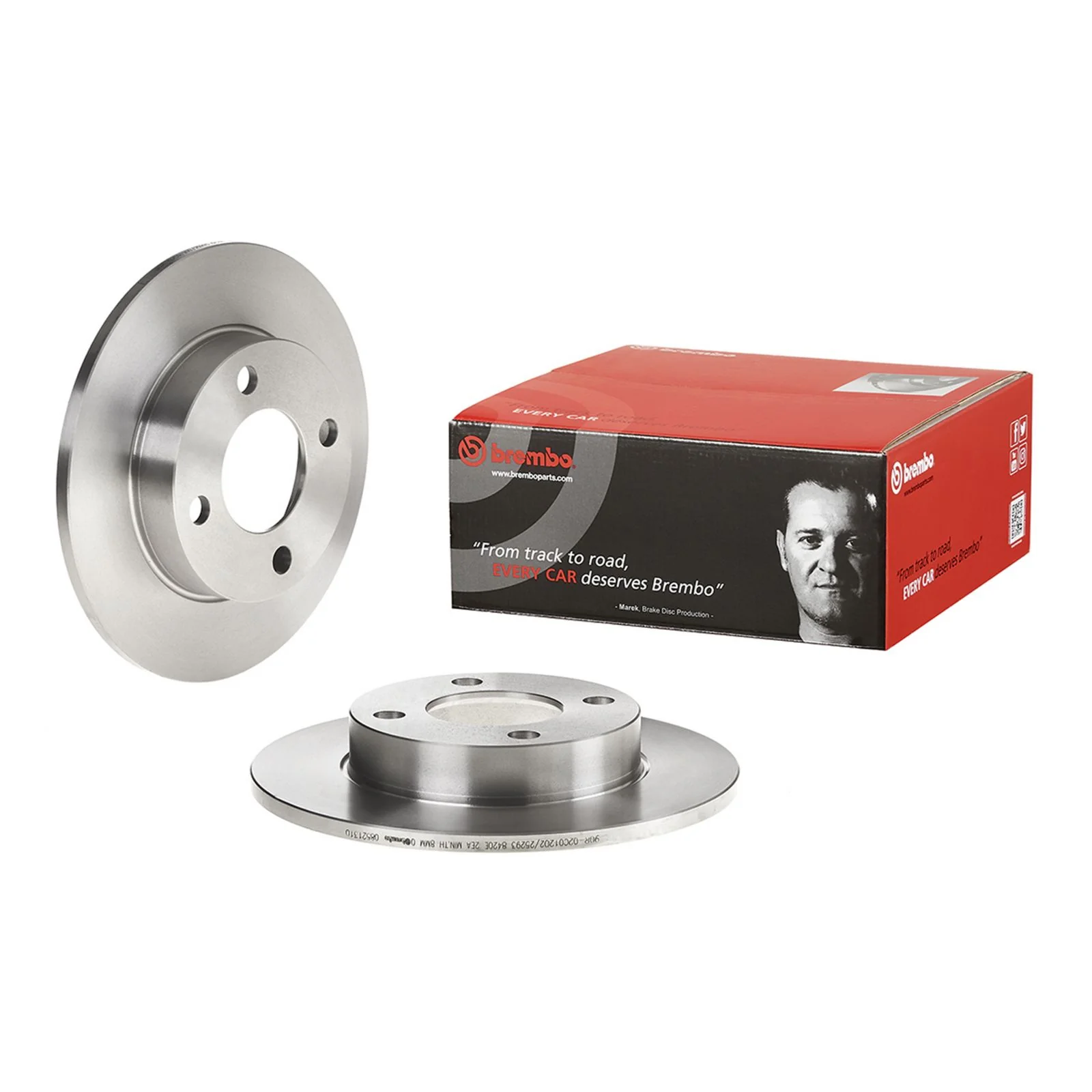 Задний тормозной диск Brembo 08521310
