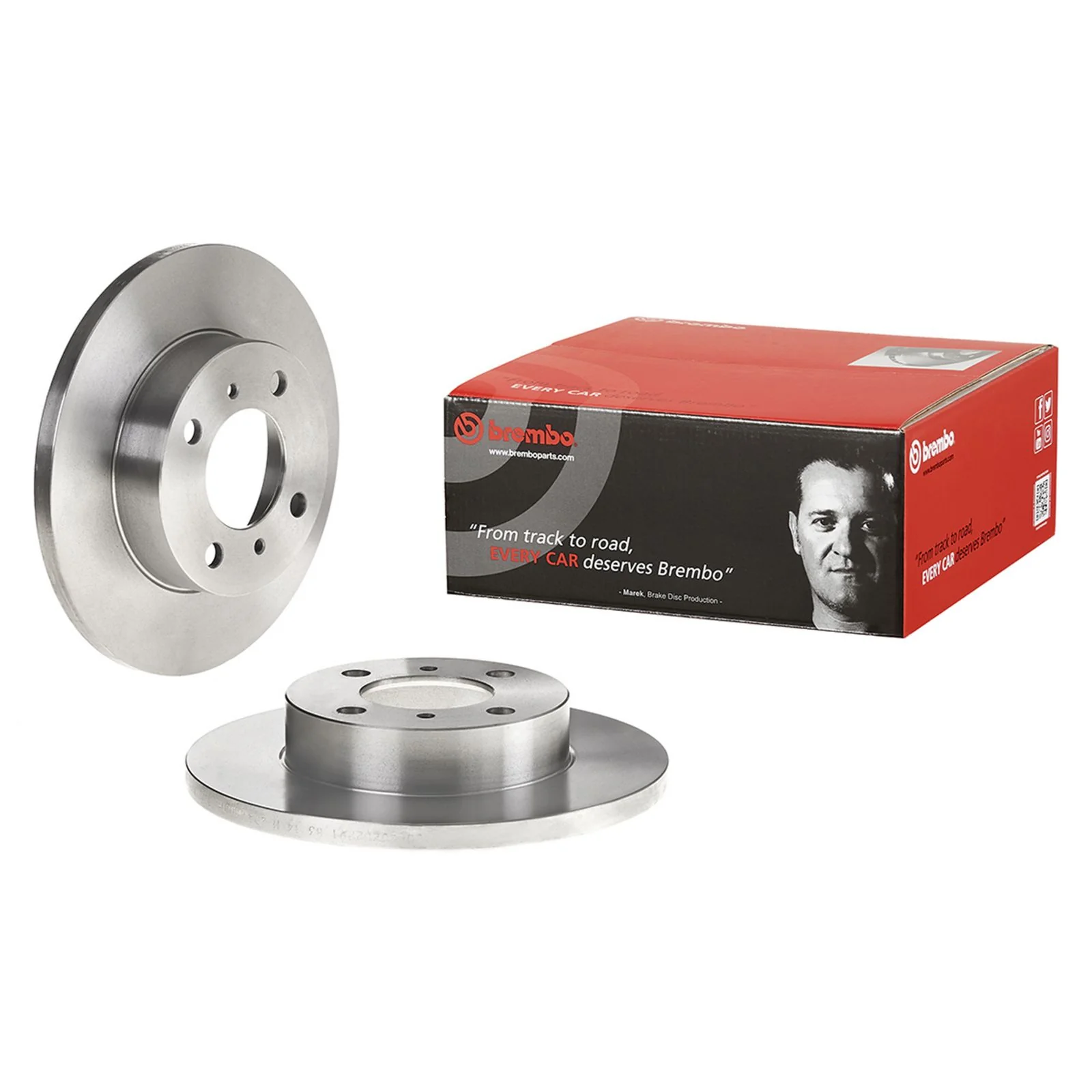 Передний тормозной диск Brembo 08524330