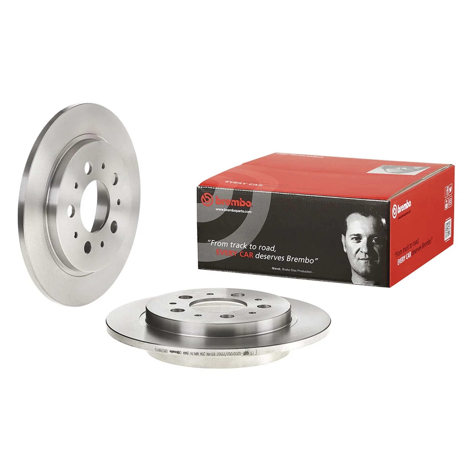 Передний тормозной диск Brembo 08528810