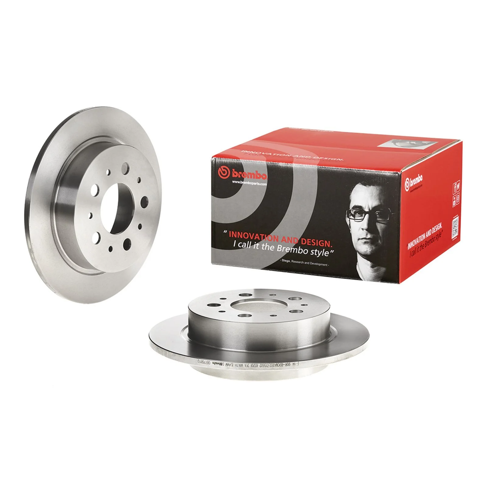 Задний тормозной диск Brembo 08776810