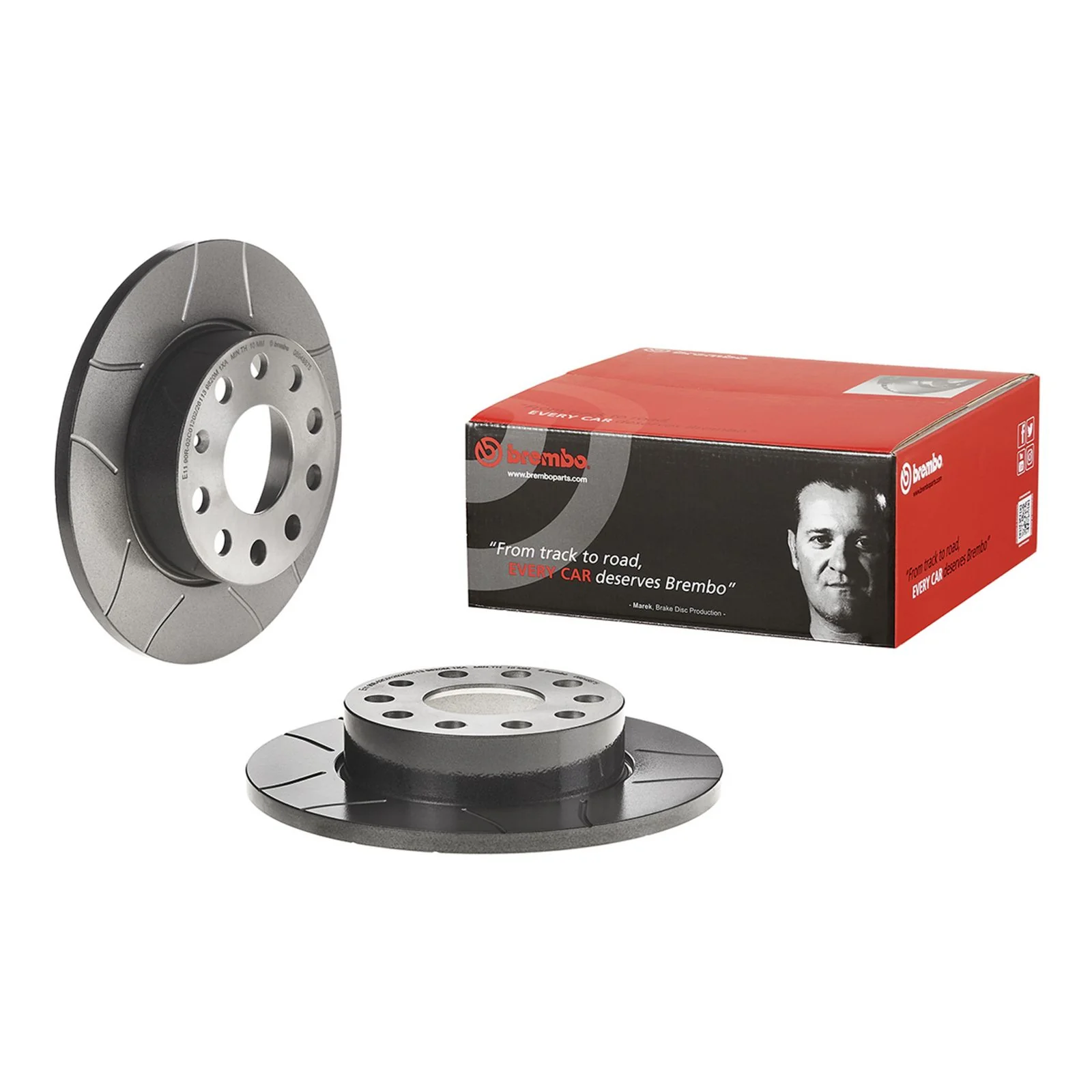 Задний тормозной диск Brembo 08948875