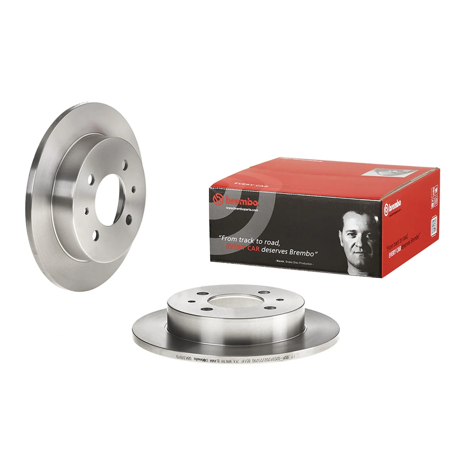 Задний тормозной диск Brembo 08A32810