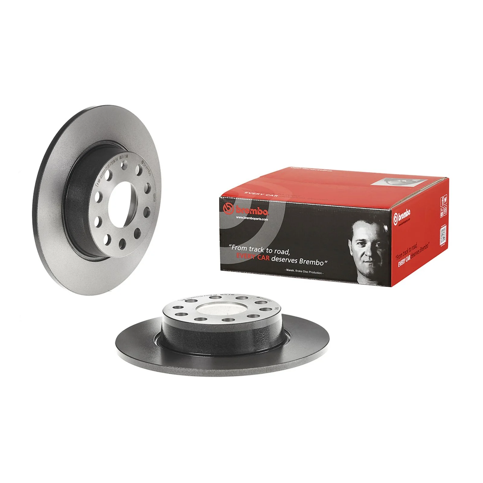 Задний тормозной диск Brembo 08B41311