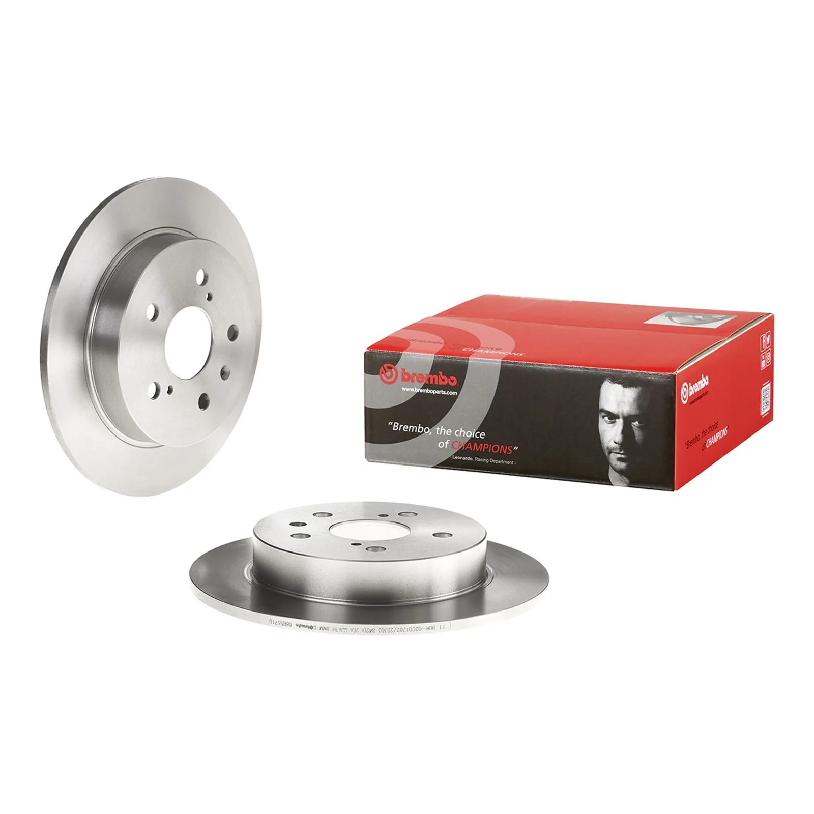 Задний тормозной диск Brembo 08B55710