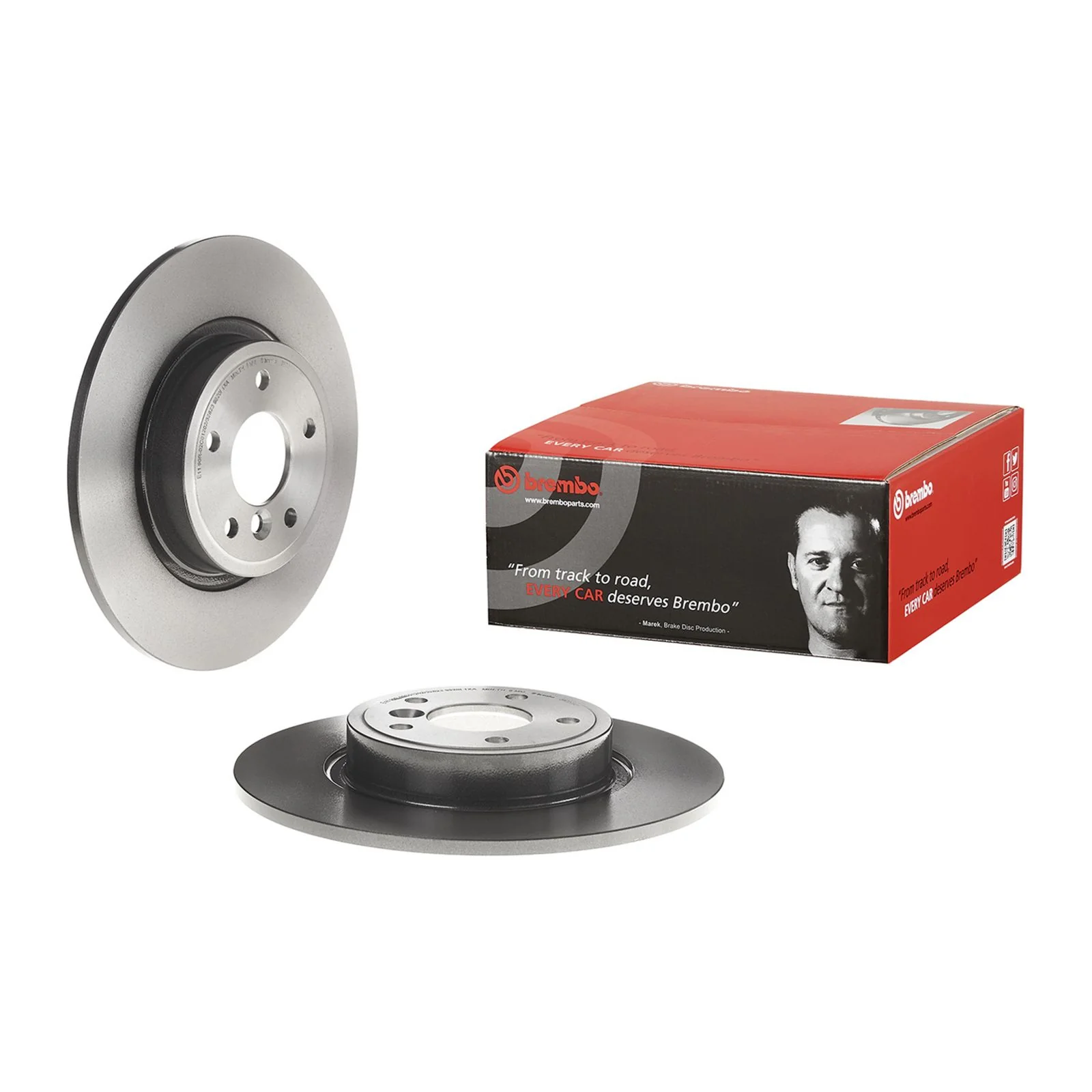 Передний тормозной диск Brembo 08C20821