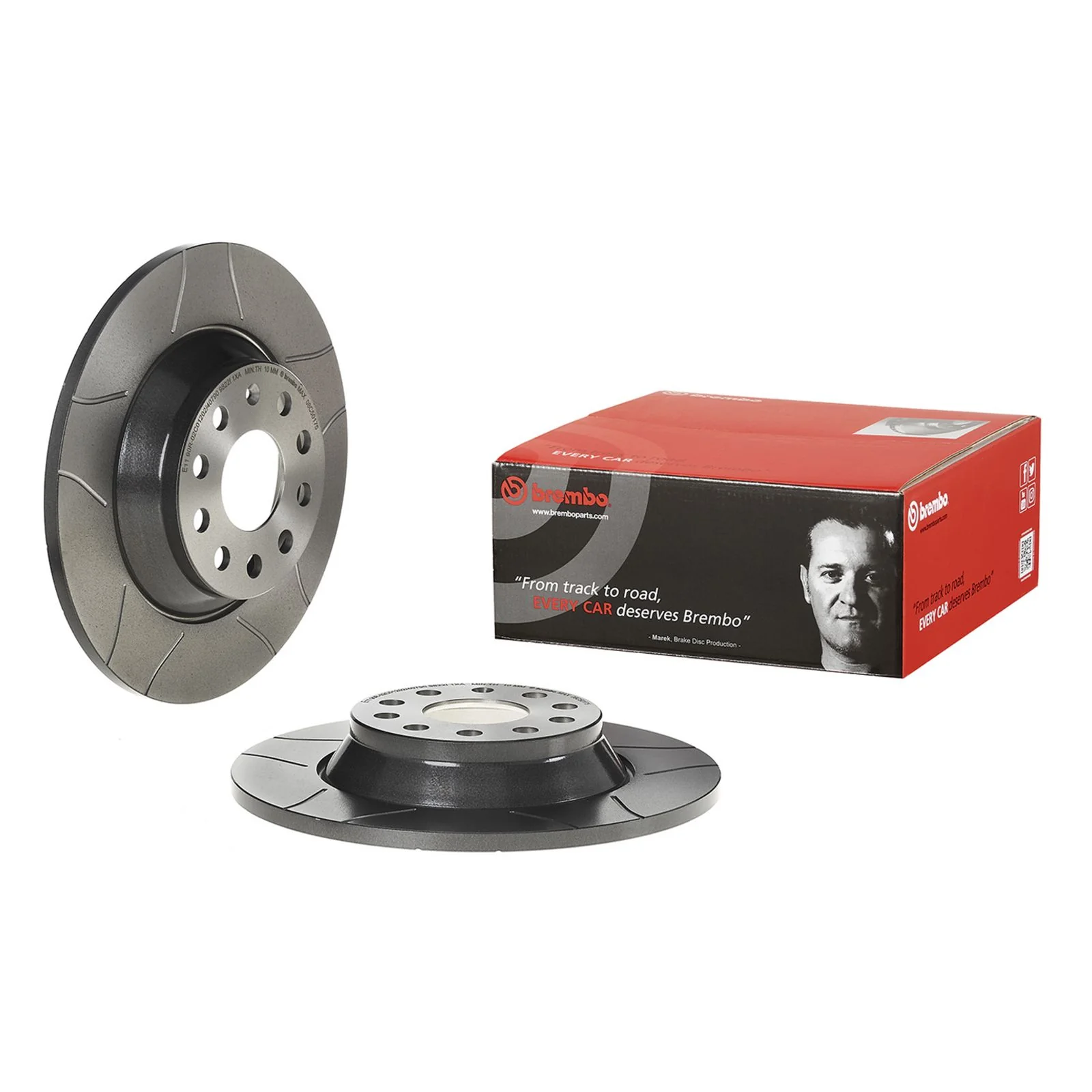 Задний тормозной диск Brembo 08C50175