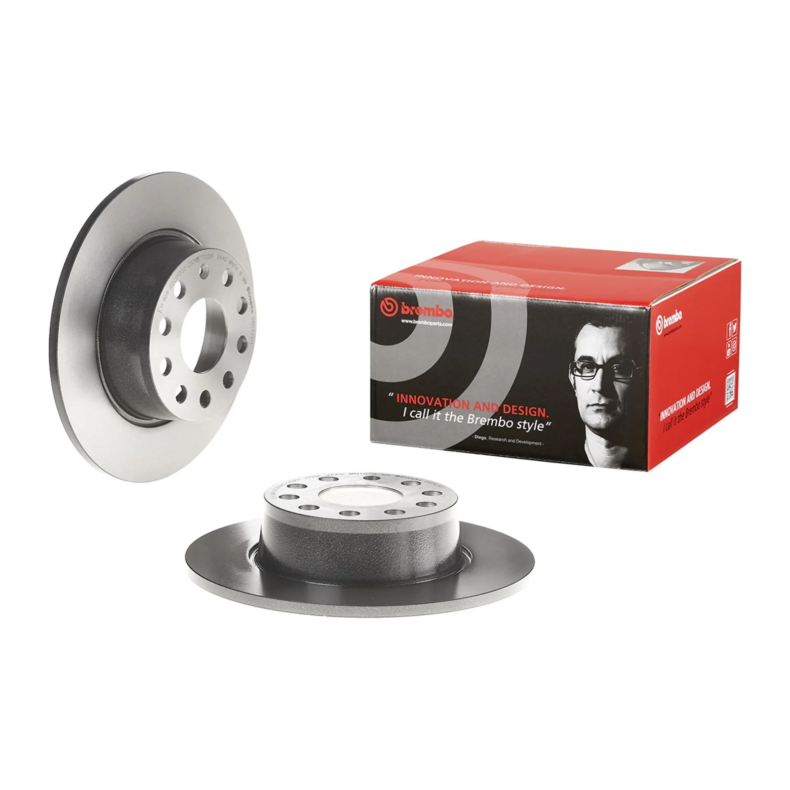 Задний тормозной диск Brembo 08D42511
