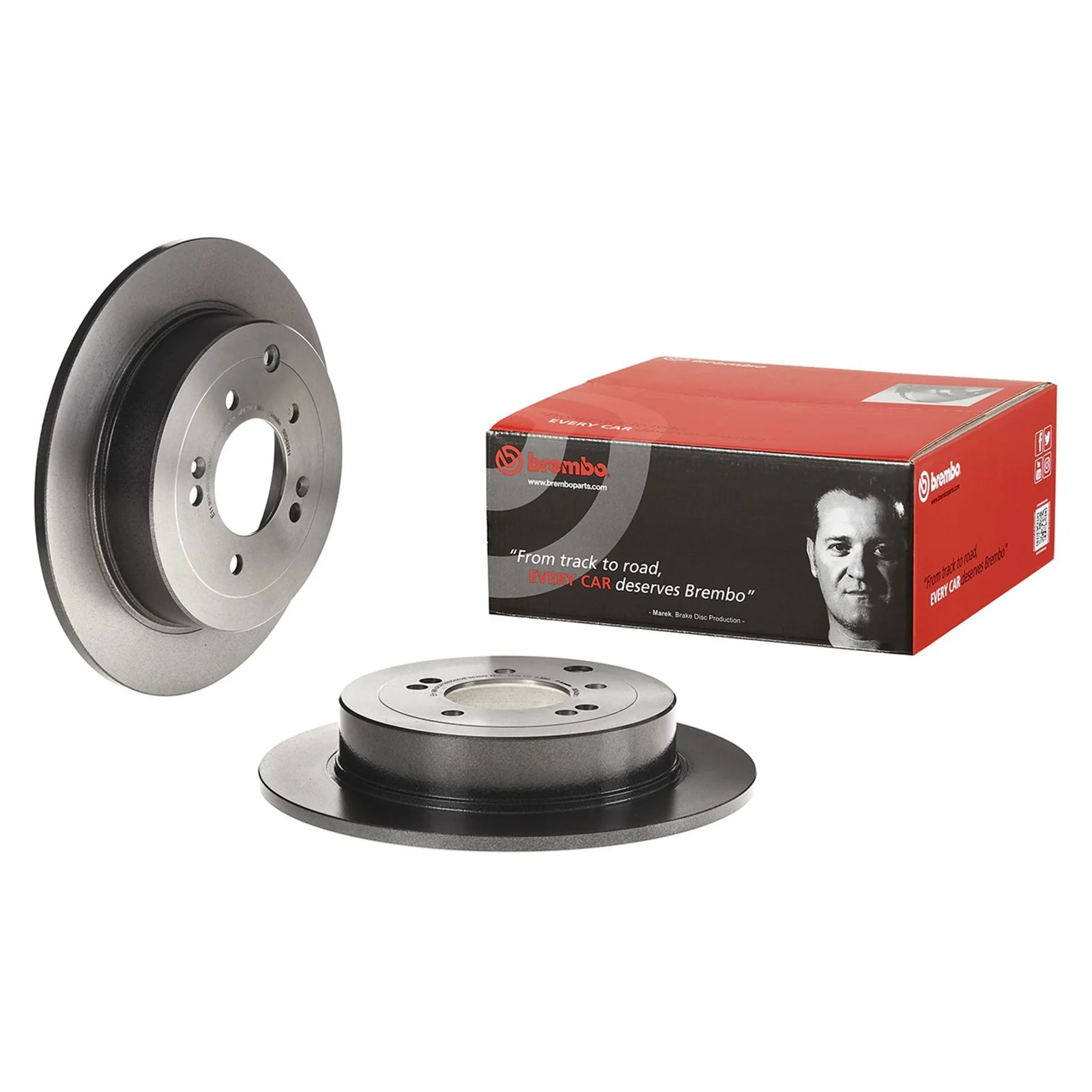 Задний тормозной диск Brembo 08D42911