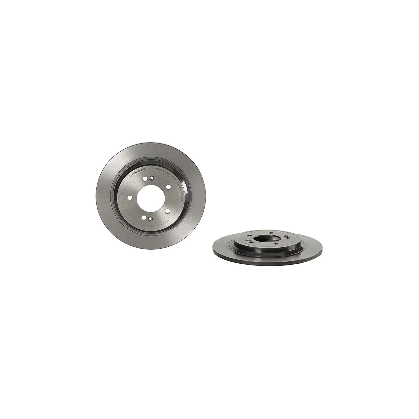 Задний тормозной диск Brembo 08D43011
