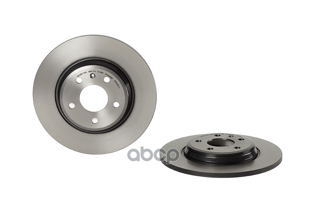Диск тормозной AUDI A4A5Q5 15- задний вент.D300 мм BREMBO 08