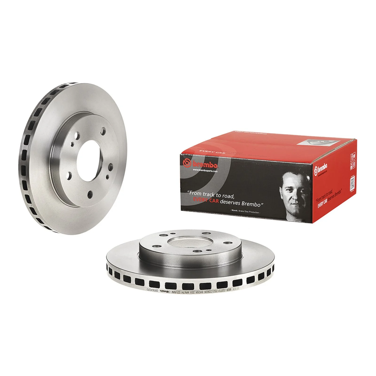 Передний тормозной диск Brembo 09564020