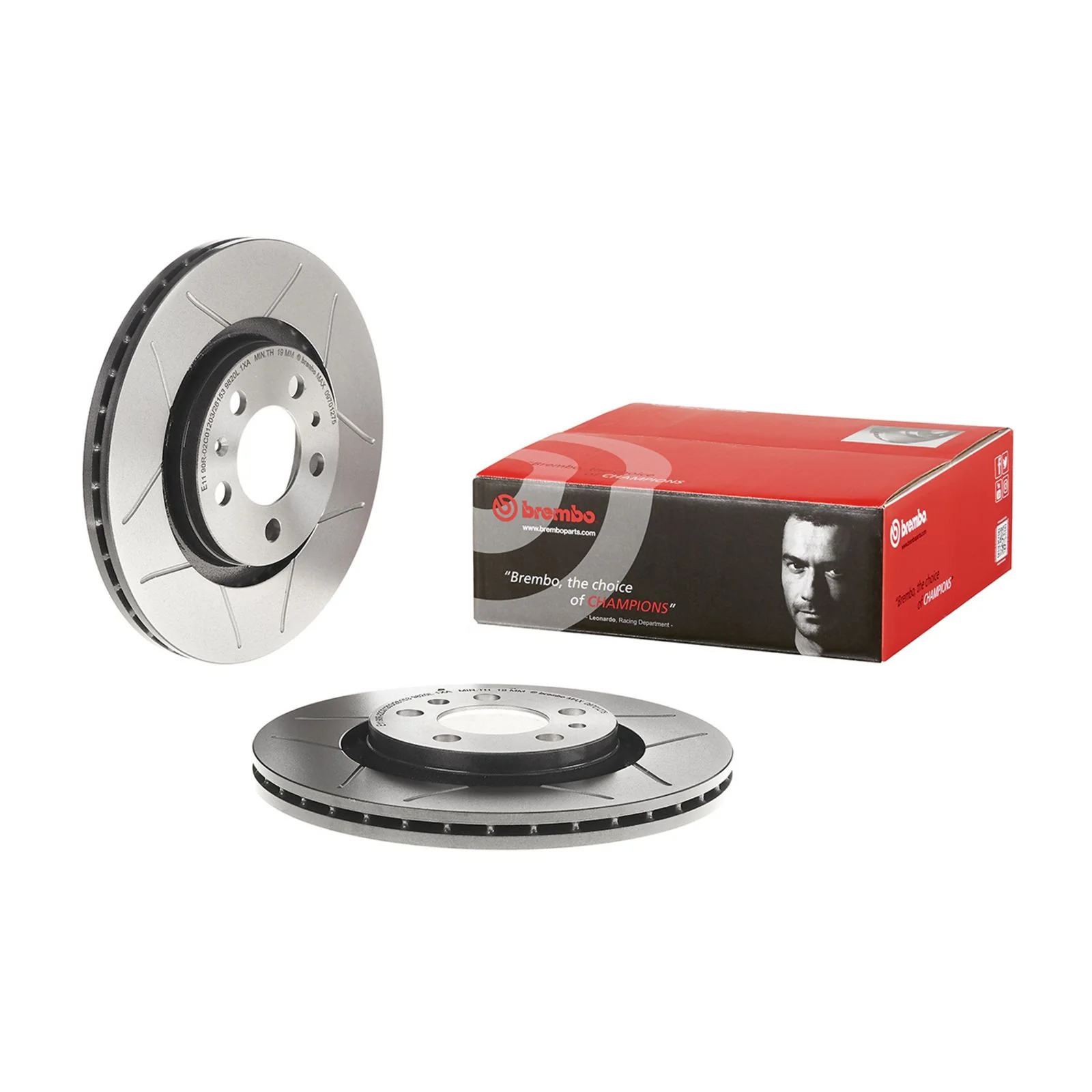 Передний тормозной диск Brembo 09701275
